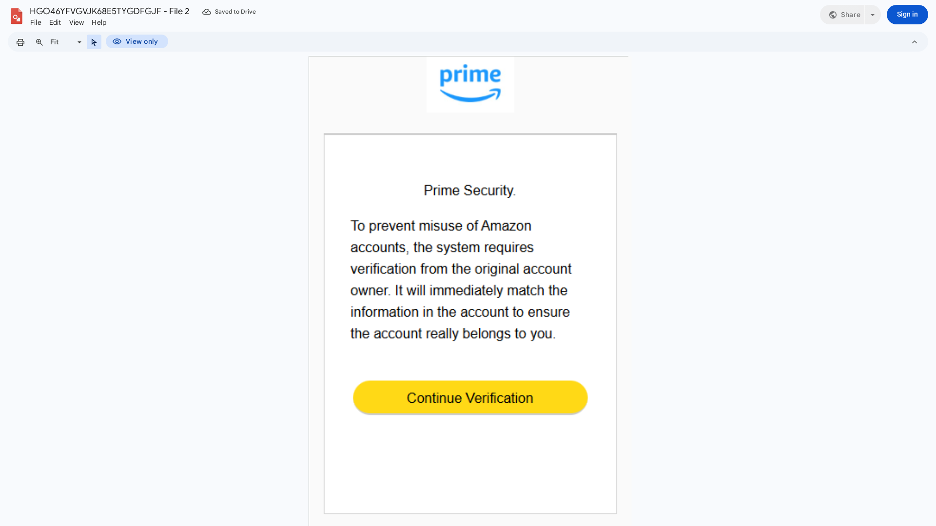 Screenshot of docs.google.com