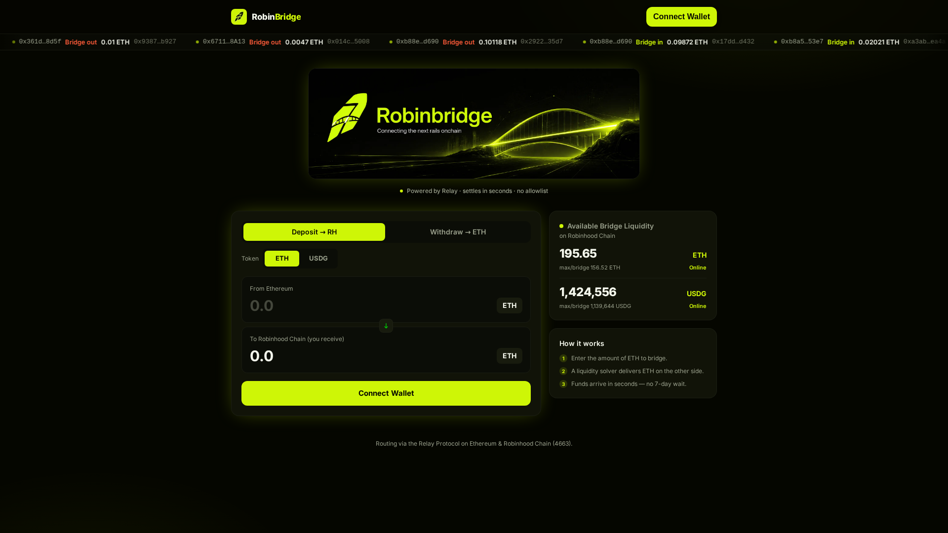 Screenshot of robinbridge.xyz