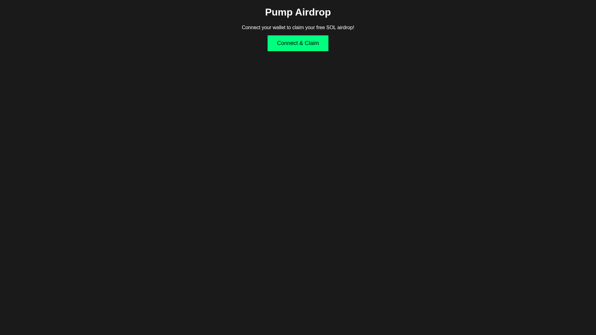Screenshot of cryptopump-a4t.pages.dev