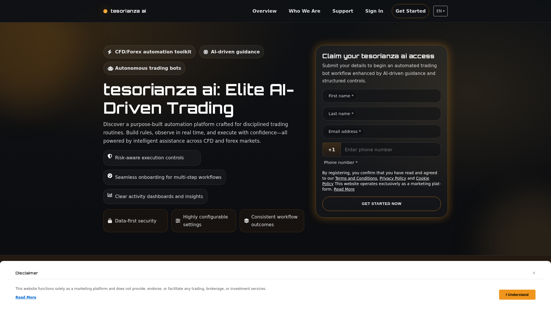 Screenshot of tesorianzaai.pro