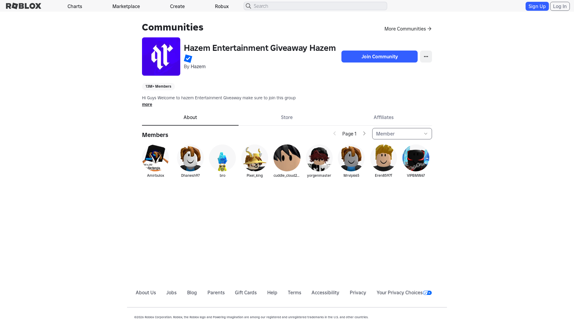 Screenshot of www.robiox.com.ps