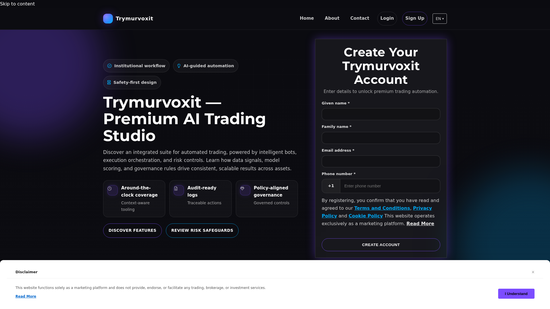 Screenshot of trymurvoxitsoftware.com