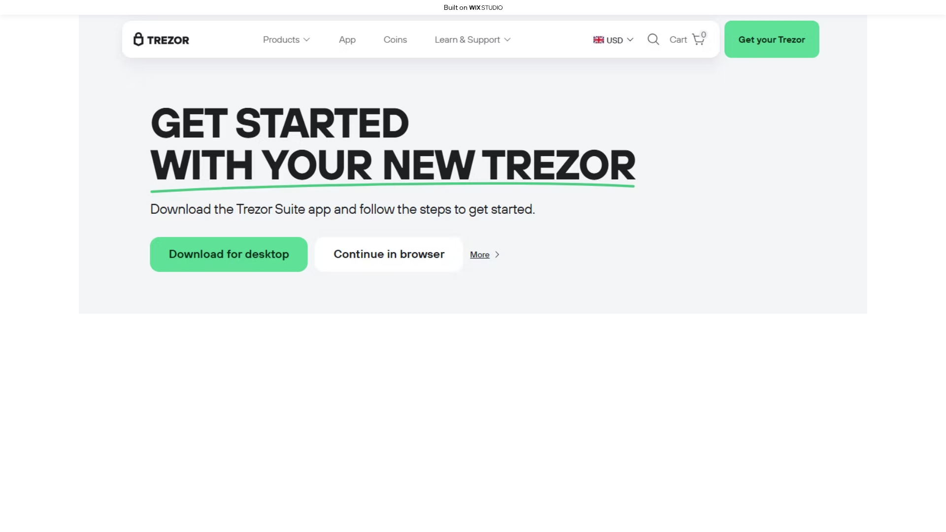 Screenshot of bridgesapp-live.wixstudio.com