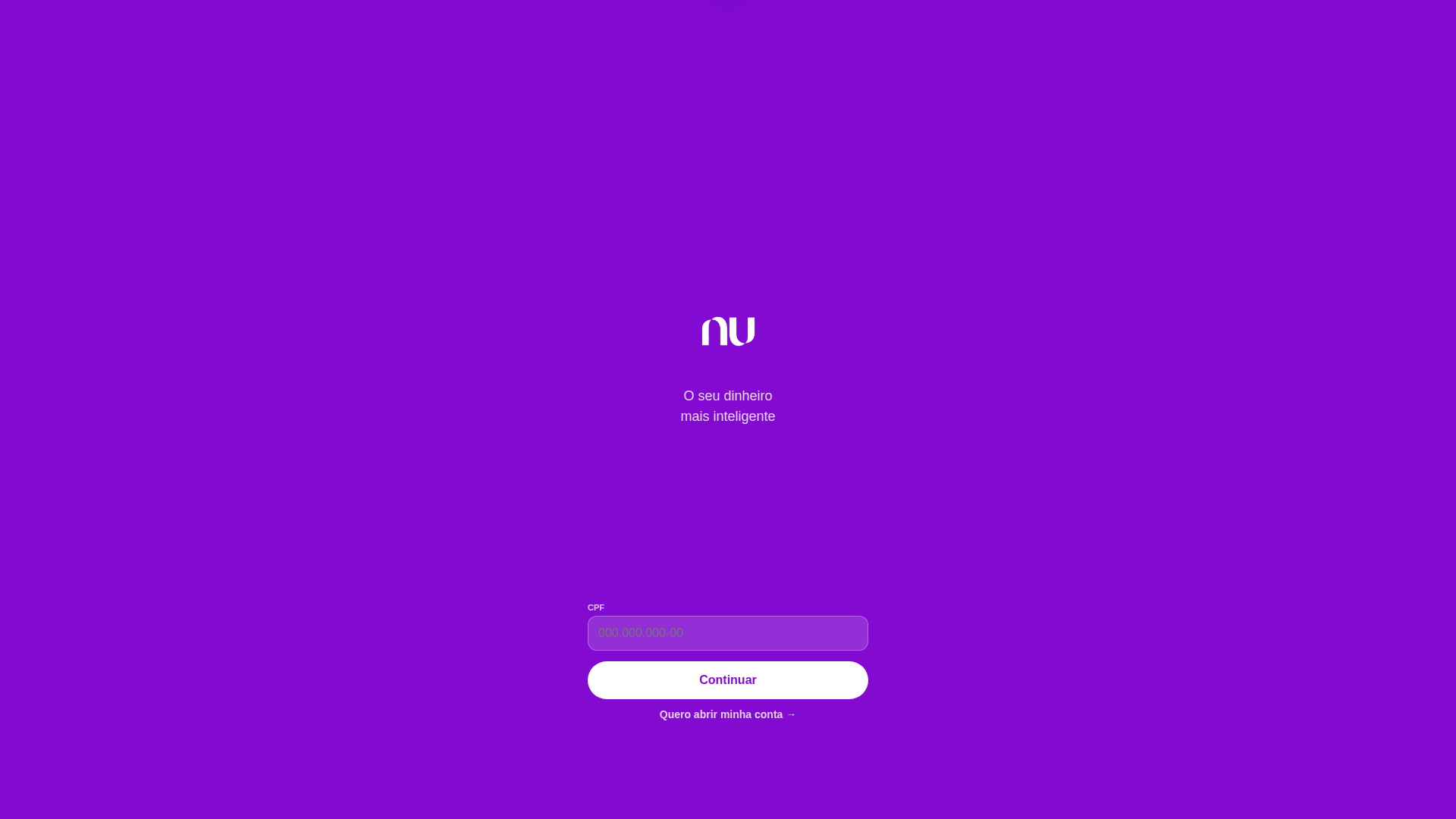 Screenshot of nubank-dpl7n0znsoy8.edgeone.app