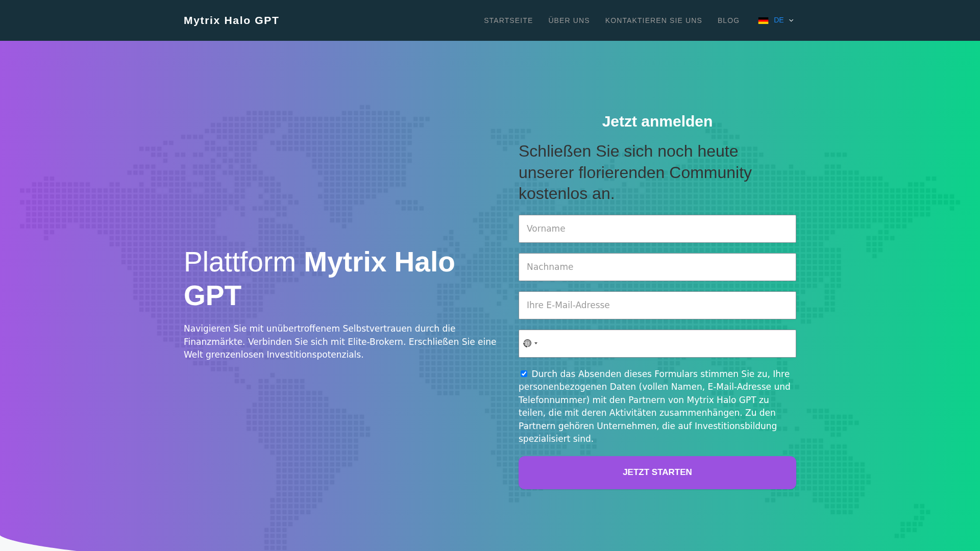 Screenshot of themytrixhalo-gpt.net