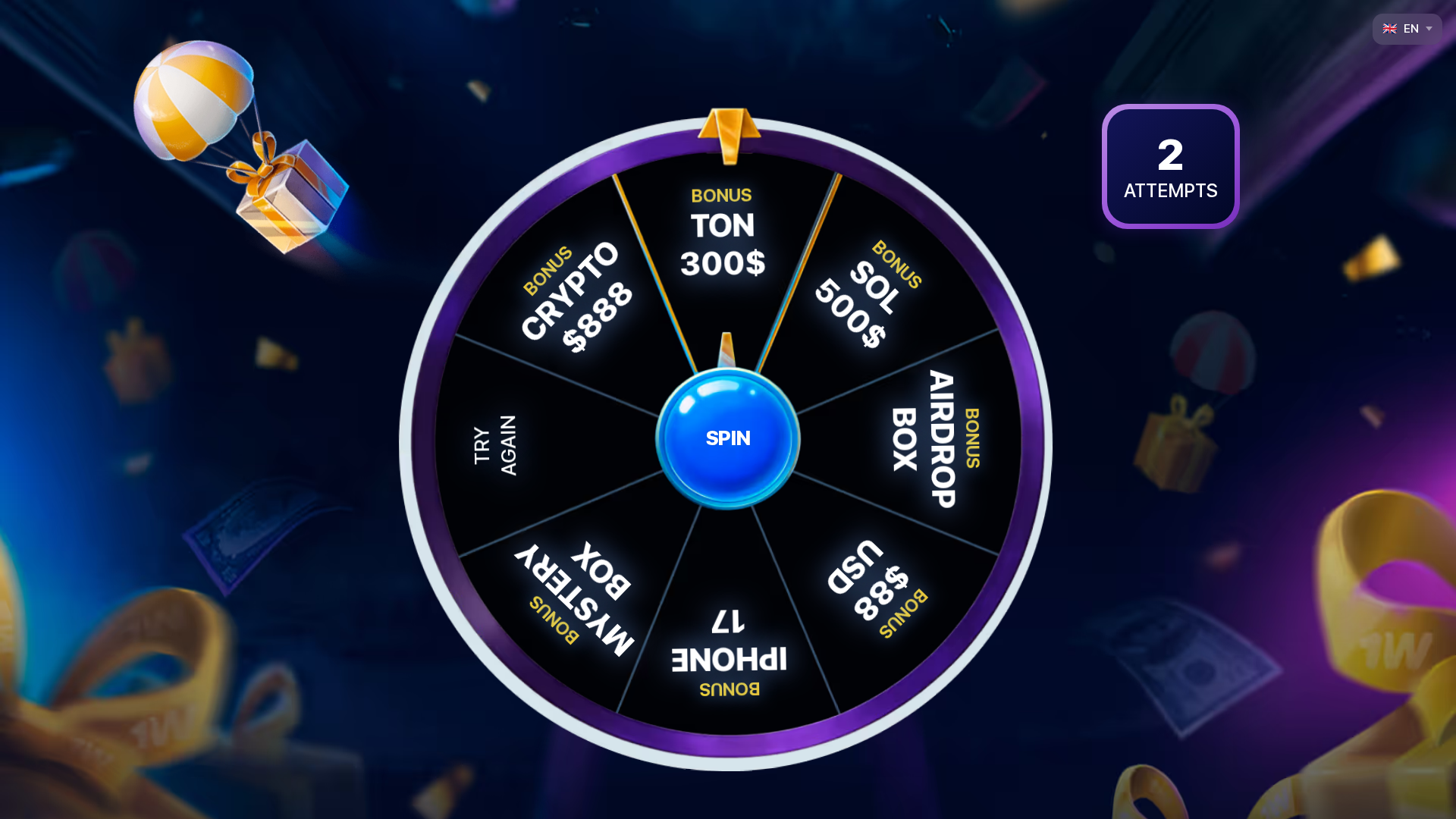 Screenshot of boon-reward.lol