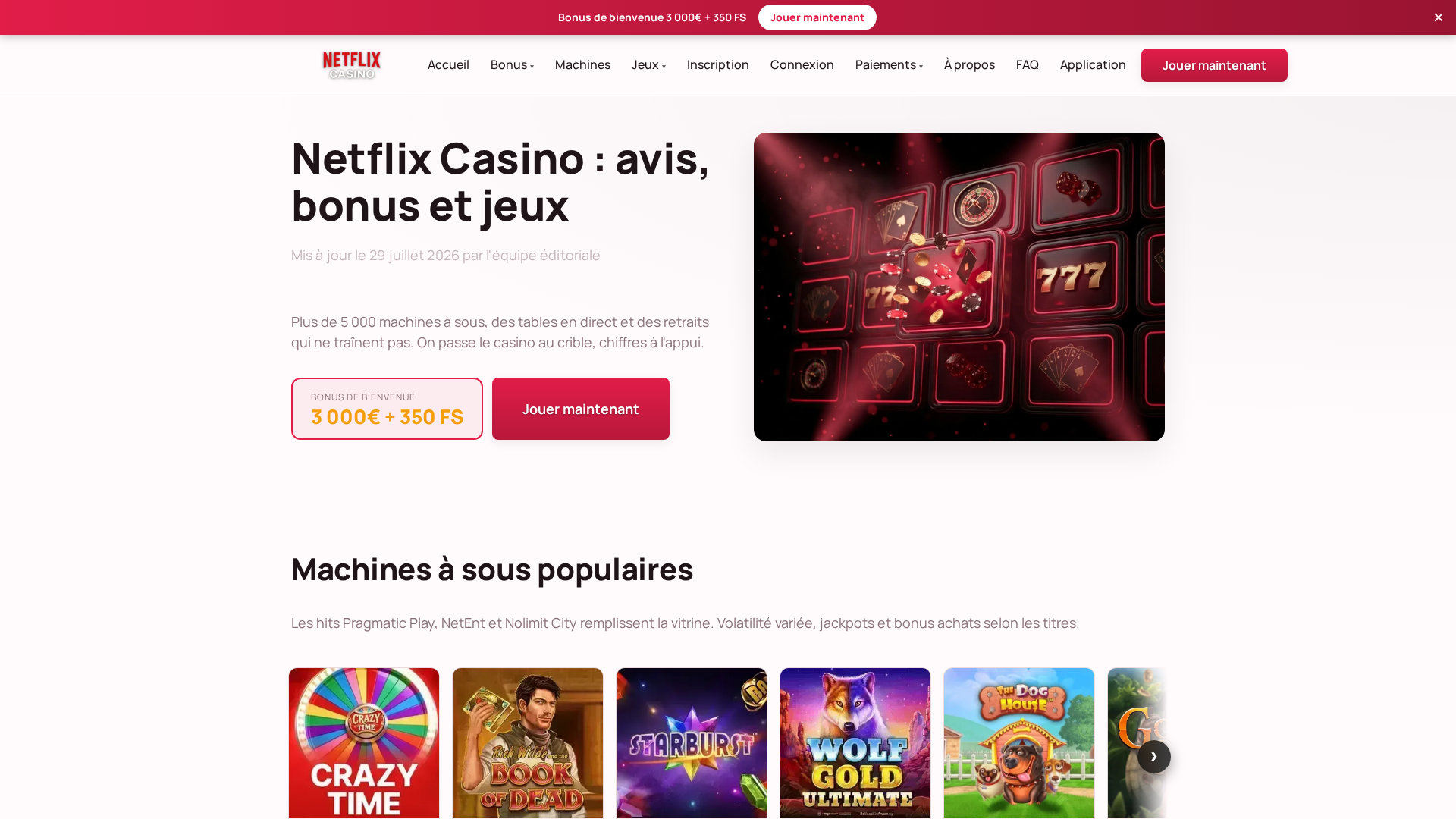 Screenshot of netflix-fr.com