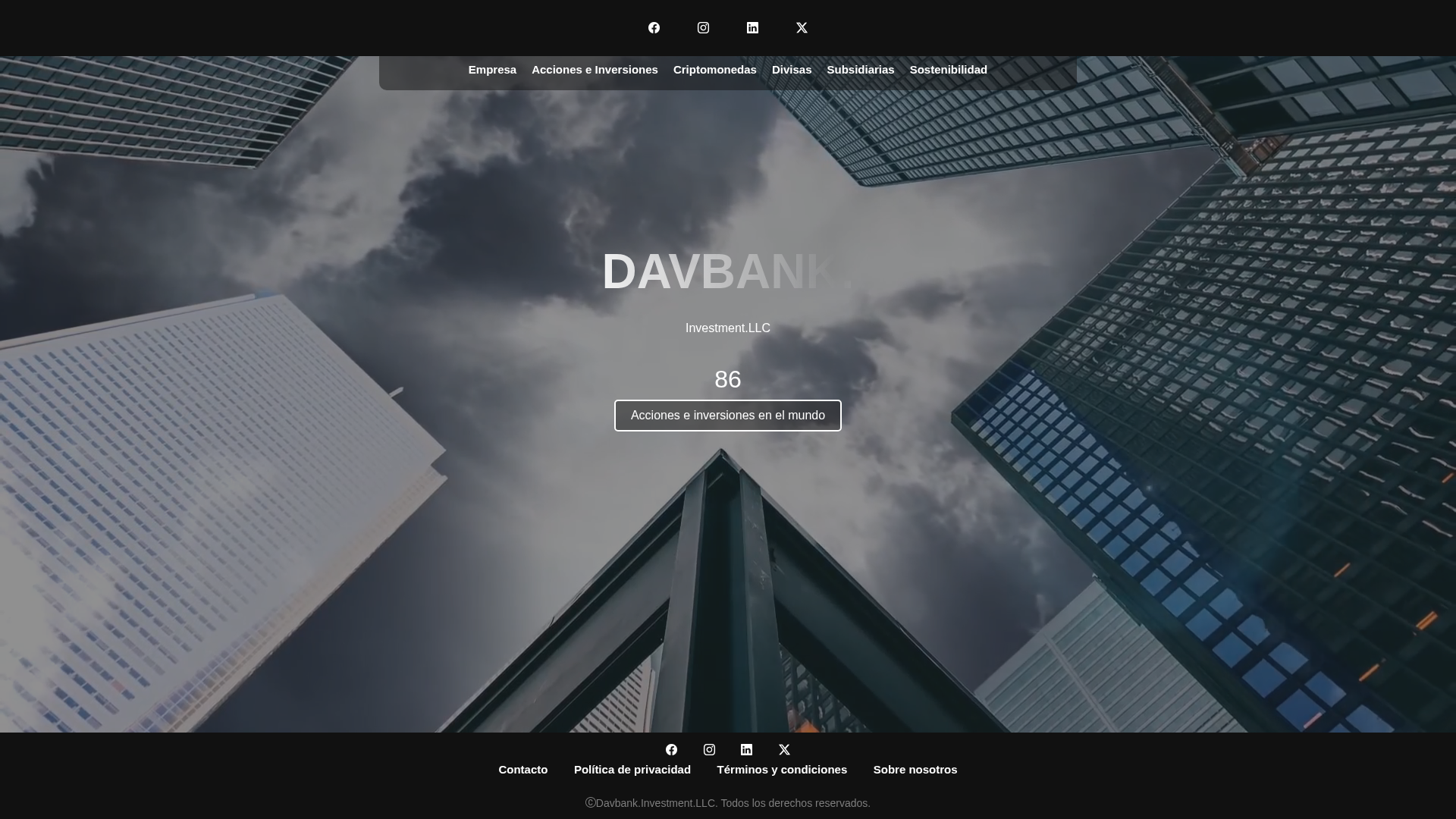 Screenshot of davbank.cl