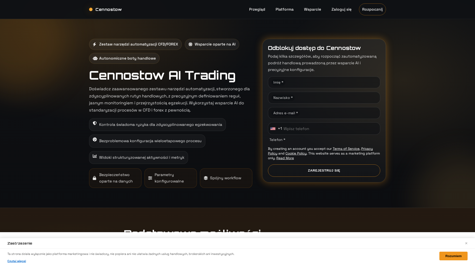 Screenshot of cennostow.digital