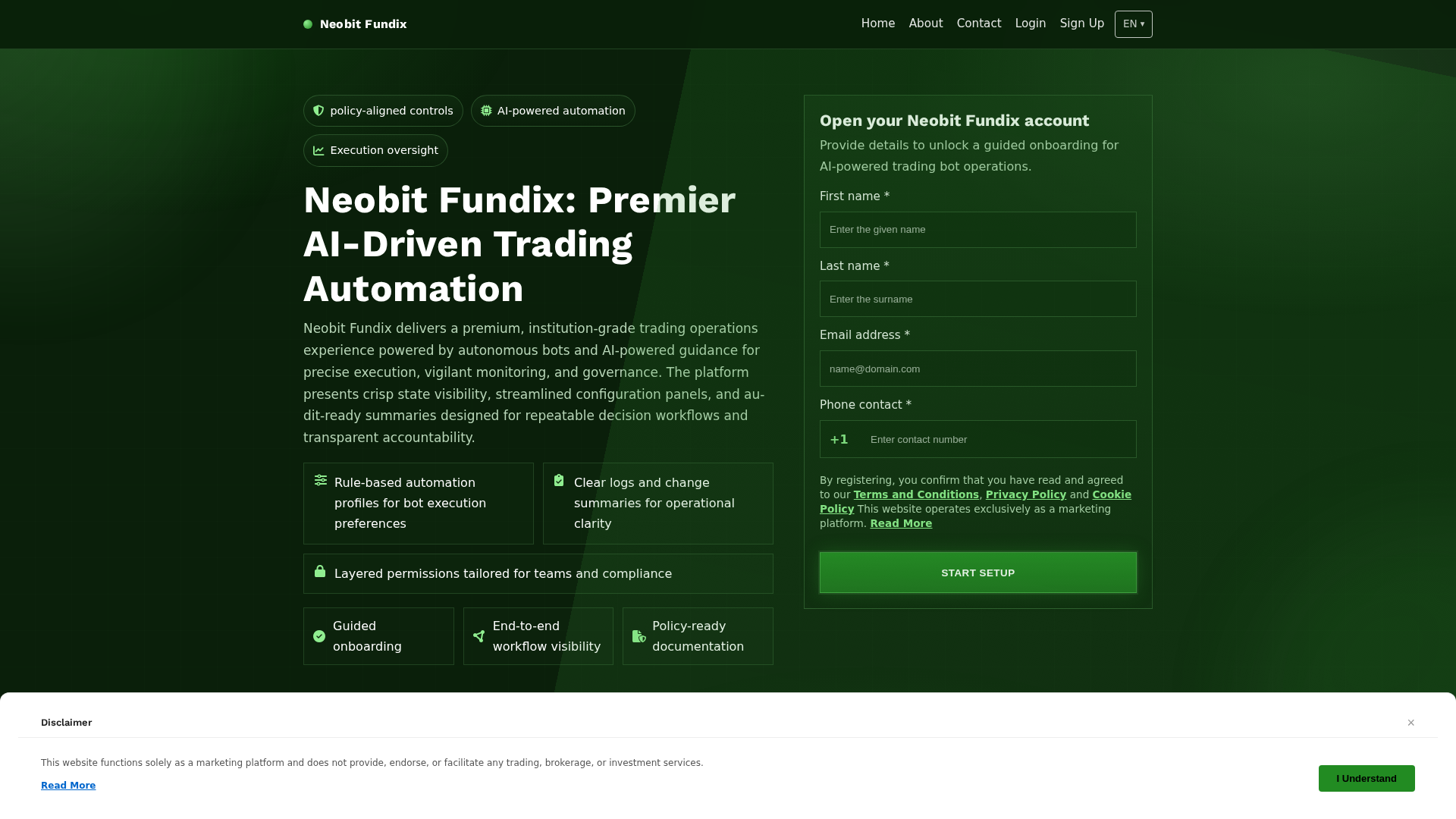Screenshot of neobitfundix.click