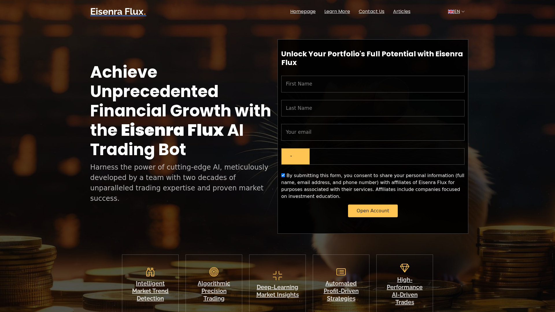 Screenshot of the-eisenrafluxgpt.com