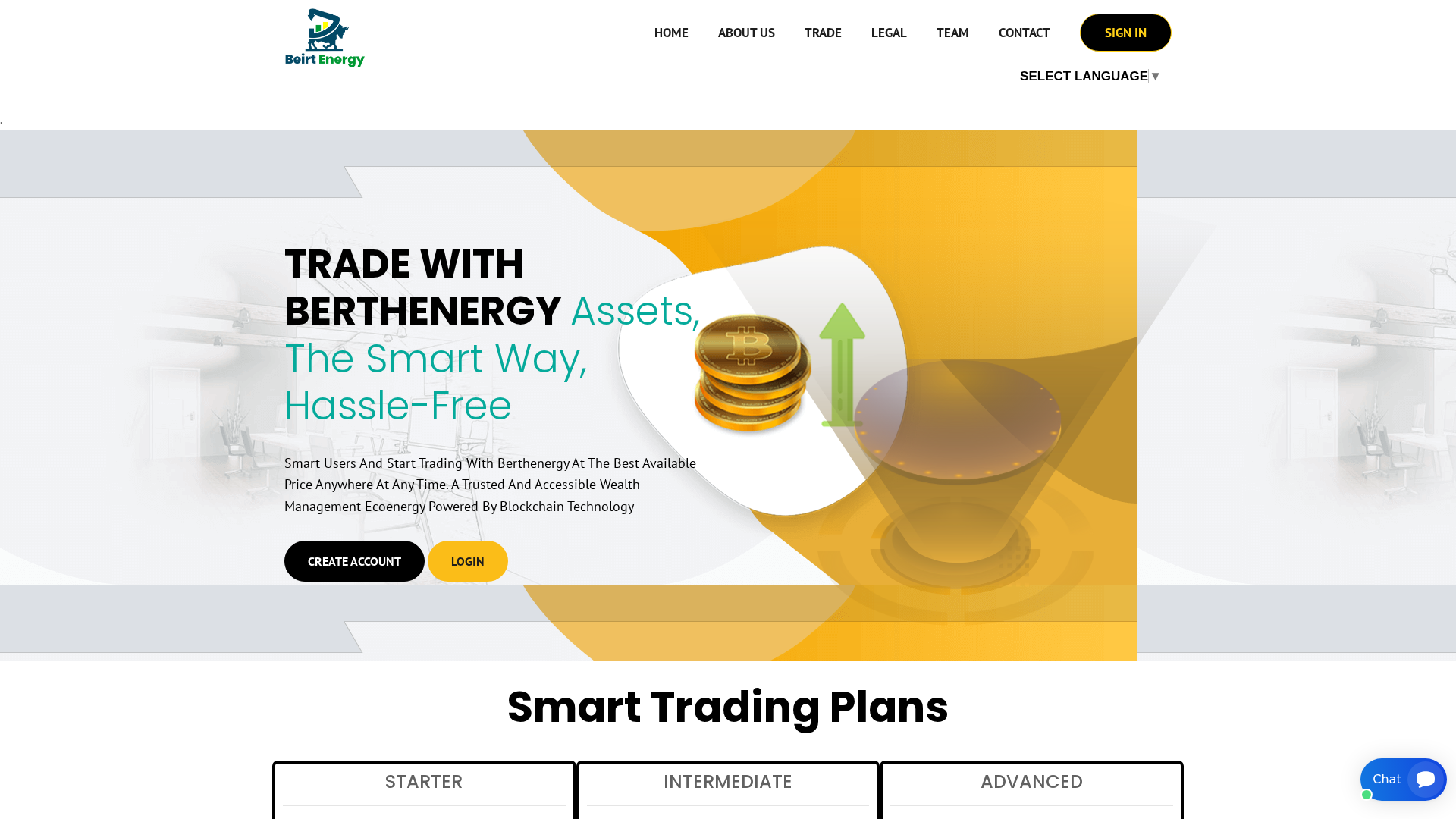 Screenshot of berthenergy-inc.biz