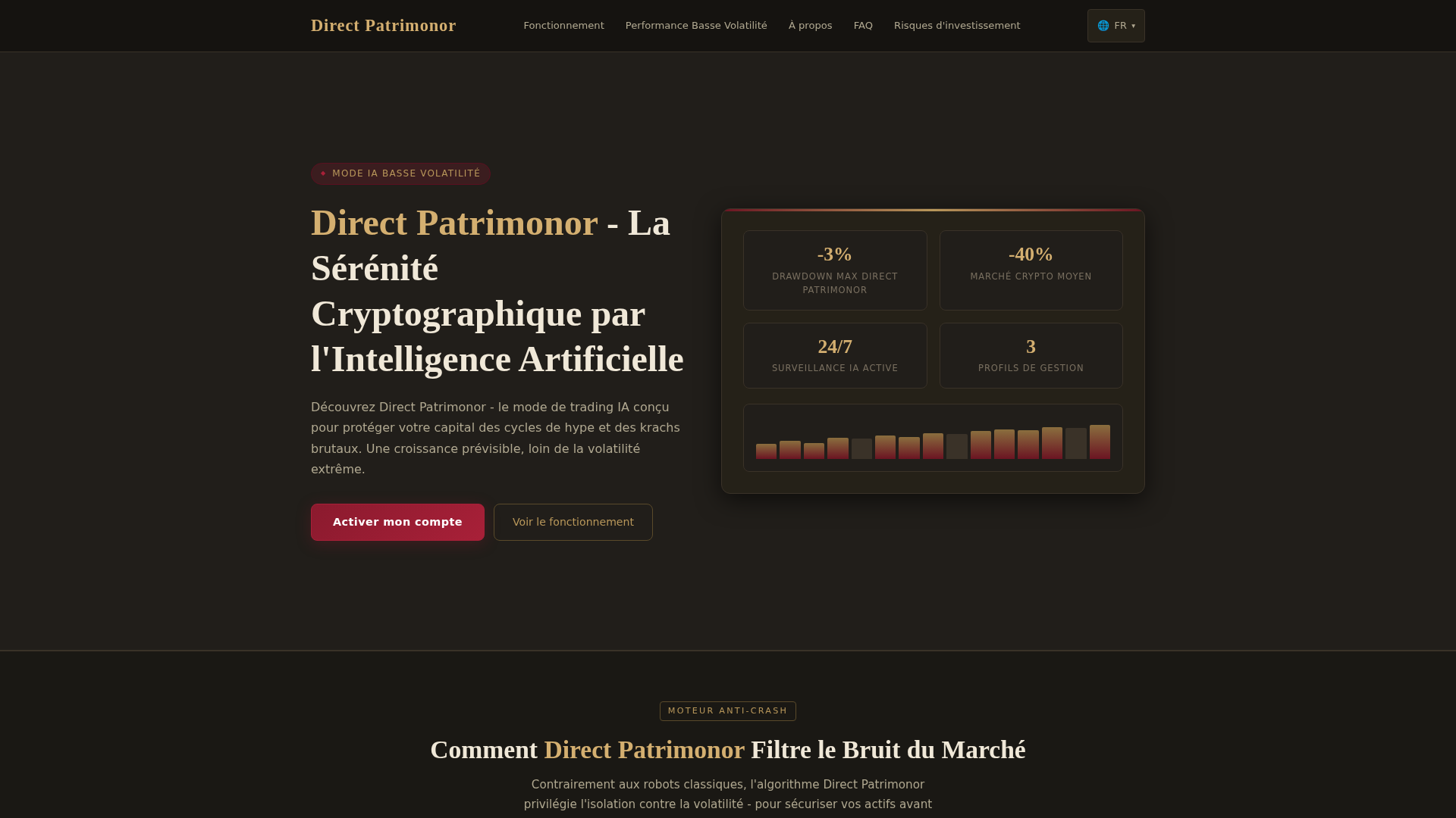 Screenshot of directpatrimonor.com