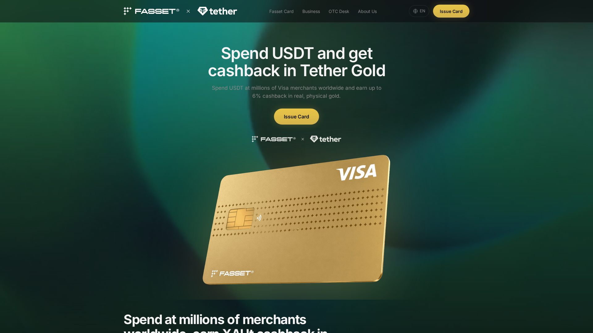 Screenshot of card-fasset.com