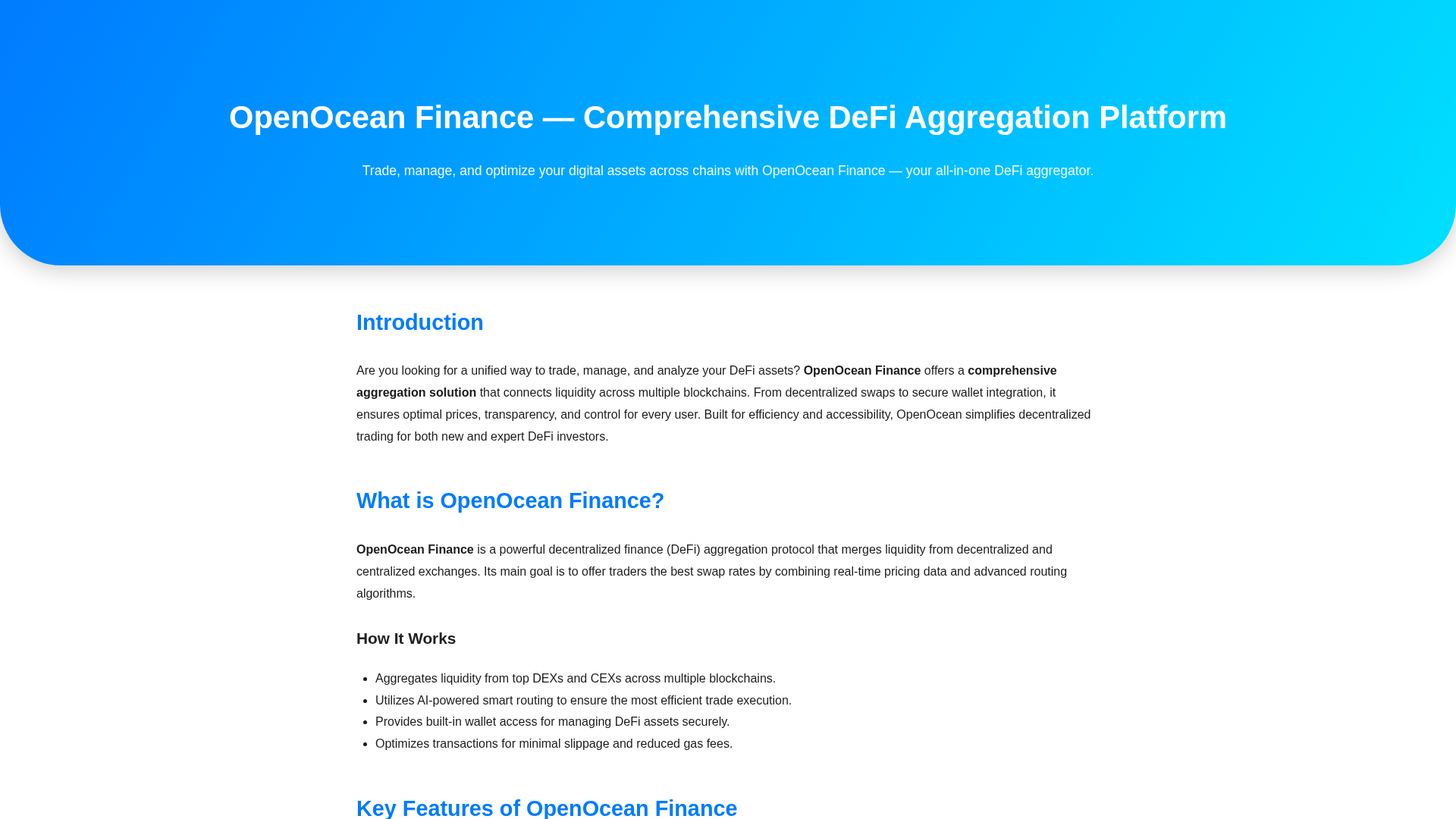 Screenshot of openocean-financ-cdn.pages.dev