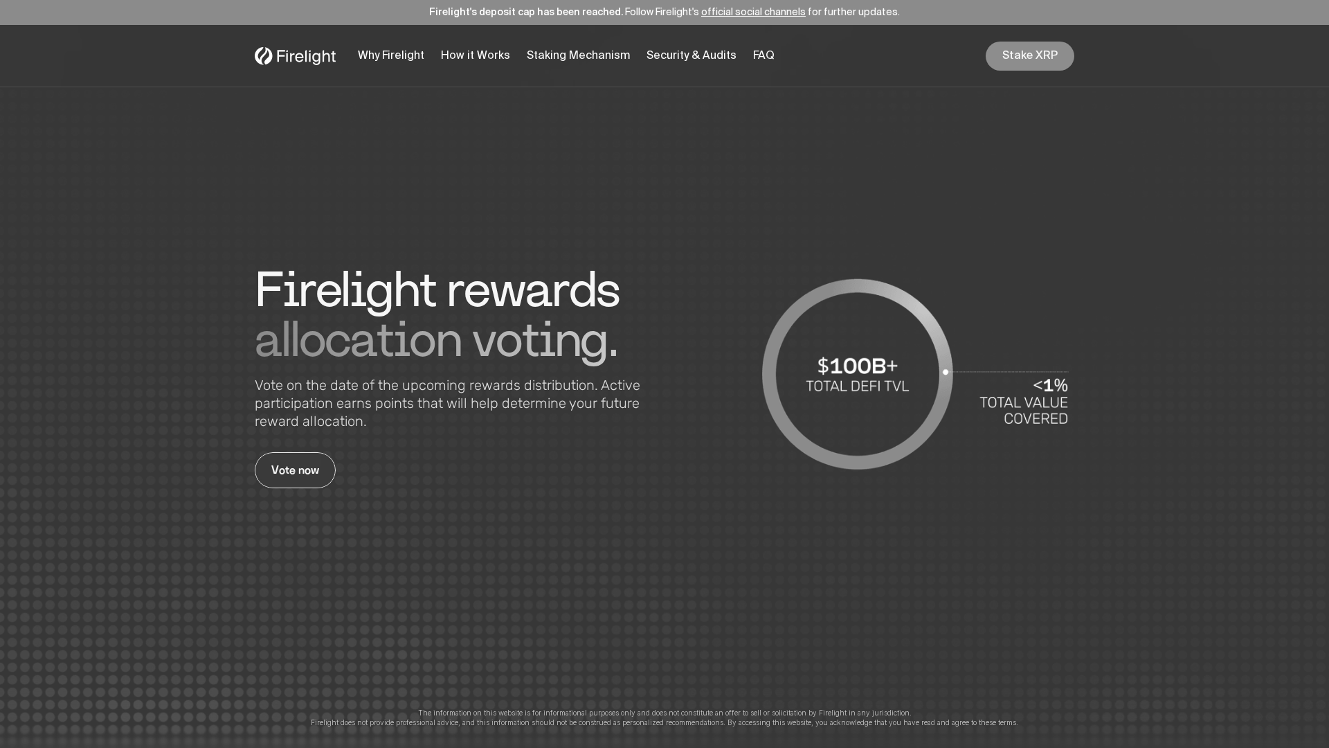 Screenshot of foundation-firelight.com