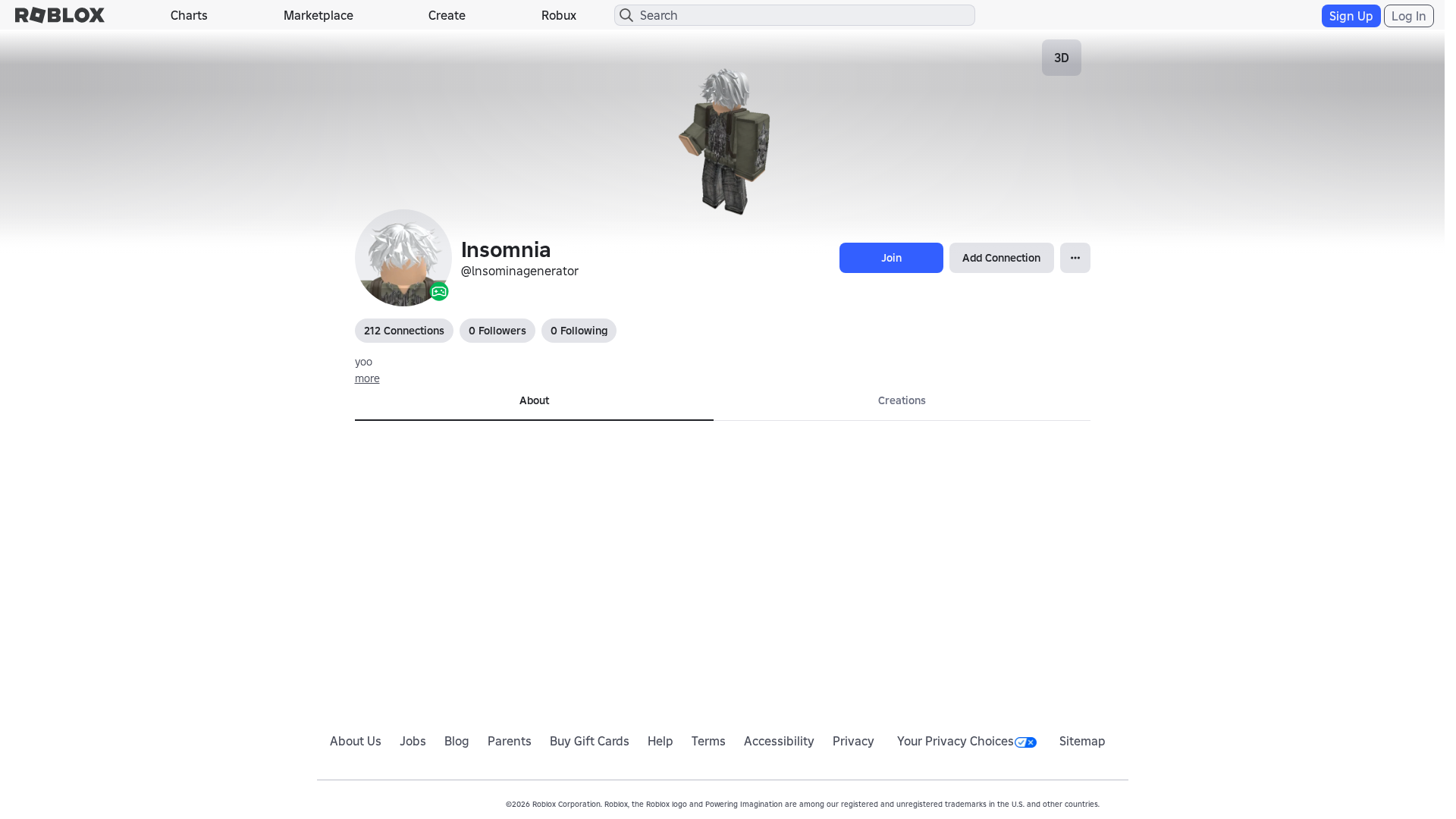 Screenshot of www.roblox.com.bn