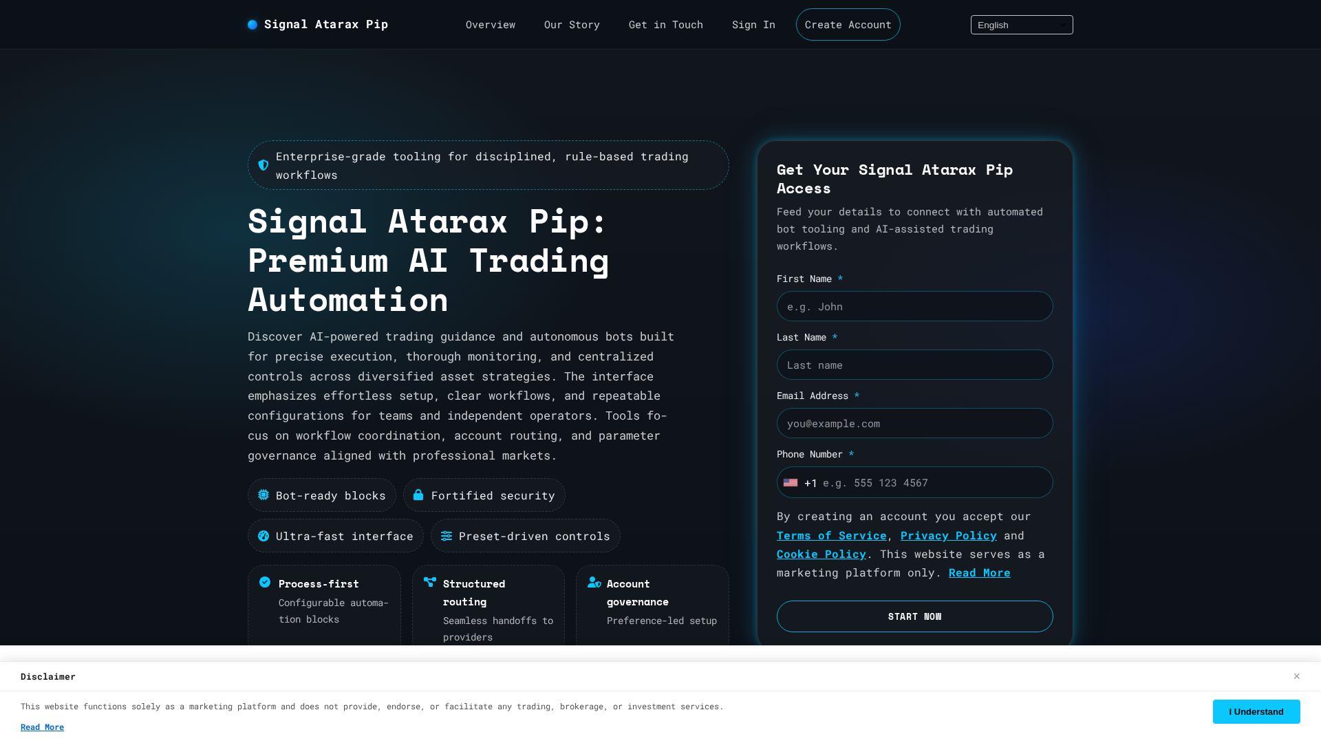 Screenshot of signalatarax-pip.click