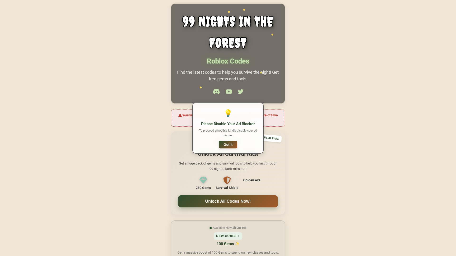 Screenshot of 99nightforest.blogspot.com