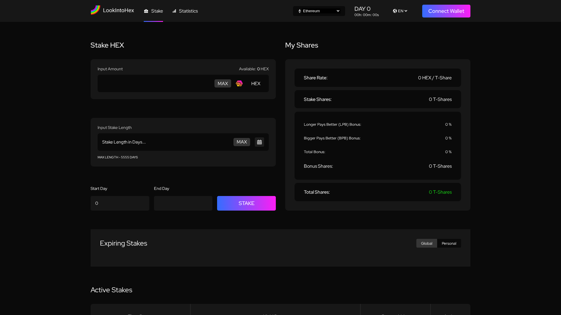 Screenshot of hex-ui.pages.dev
