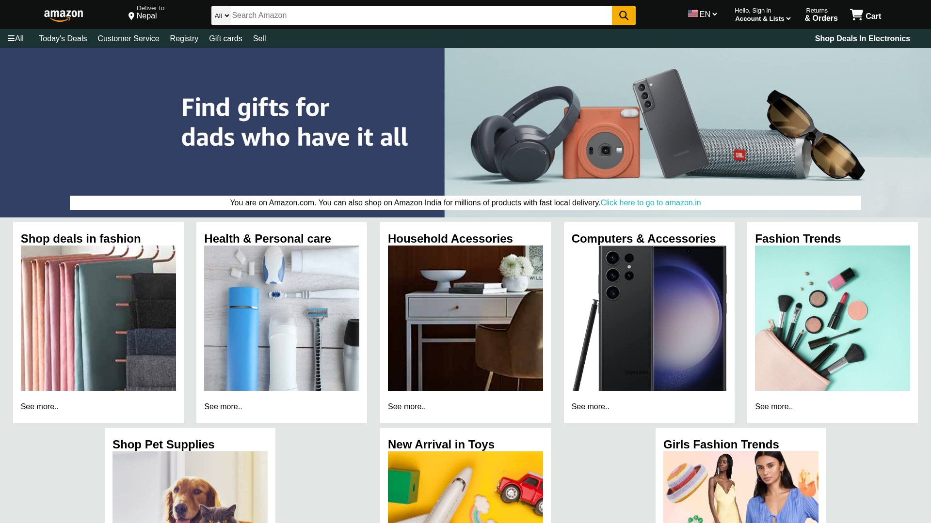 Screenshot of prakashrajbanshi14.github.io