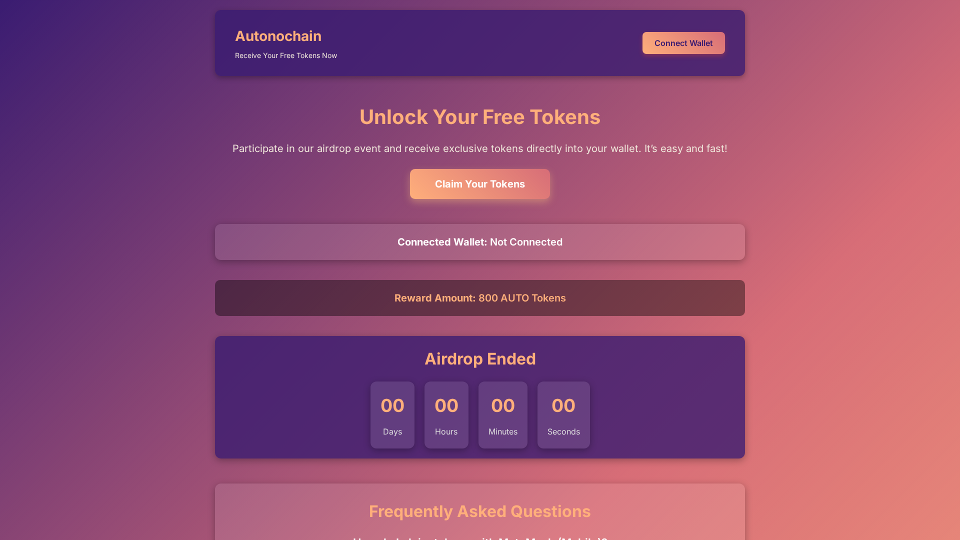 Screenshot of airdrop-5i9.pages.dev