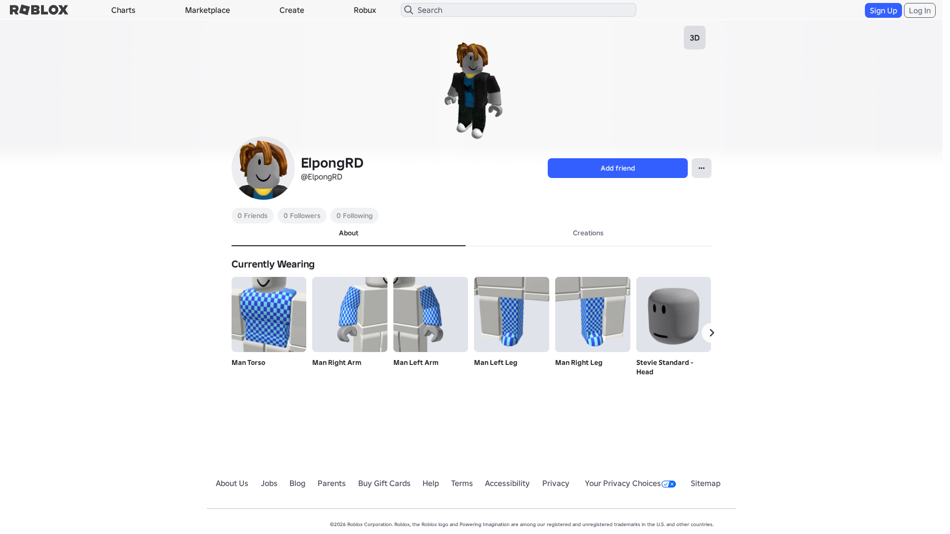 Screenshot of www.roblox.com.ml