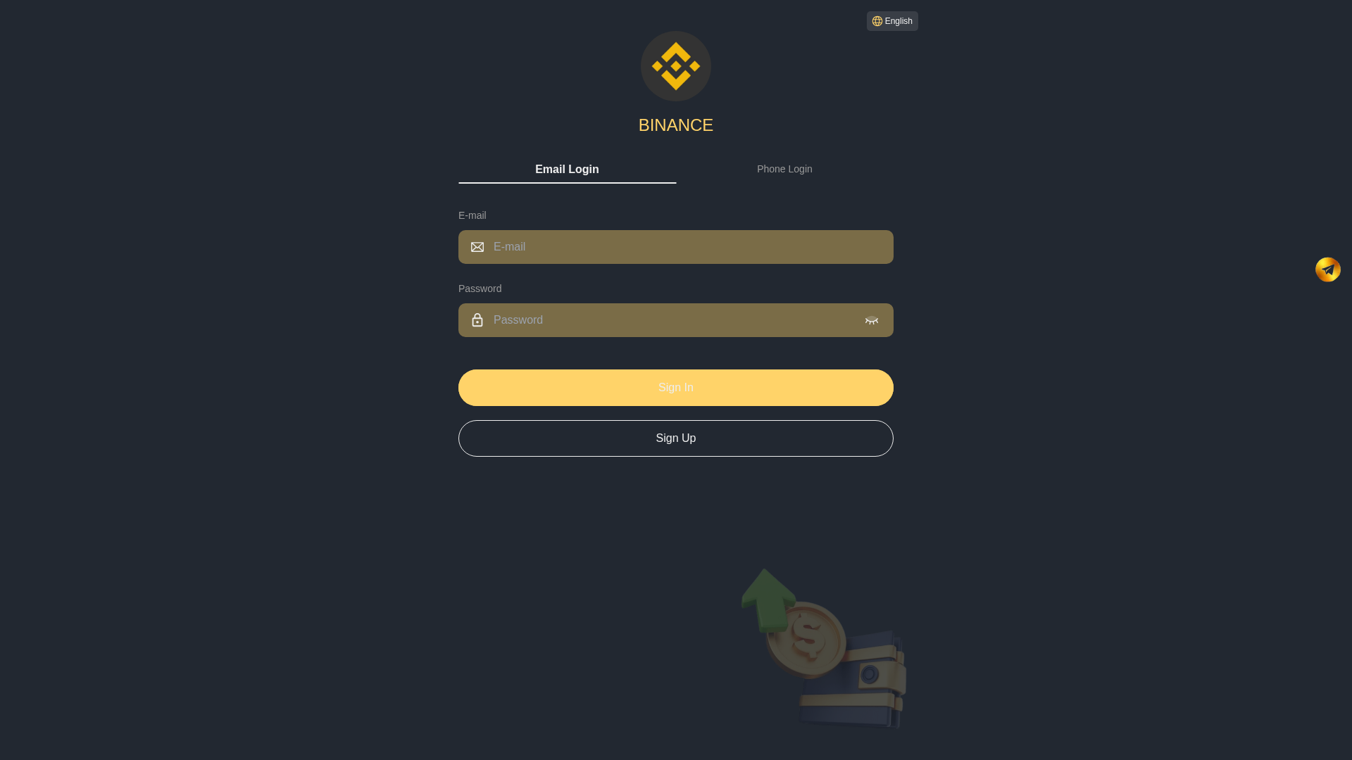 Screenshot of fvw0ah.binanceltd.ltd