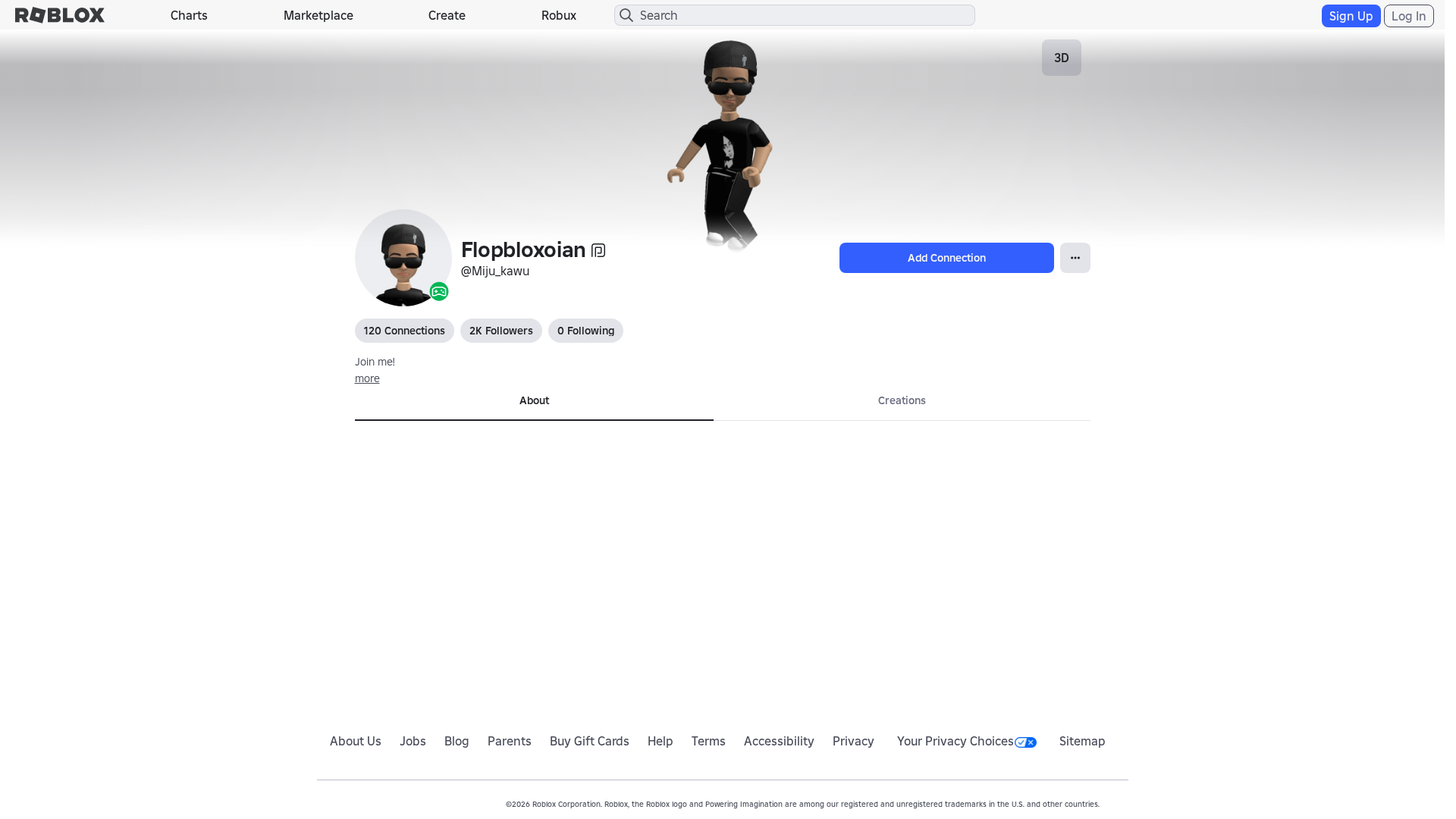 Screenshot of www.roblox.com.bi