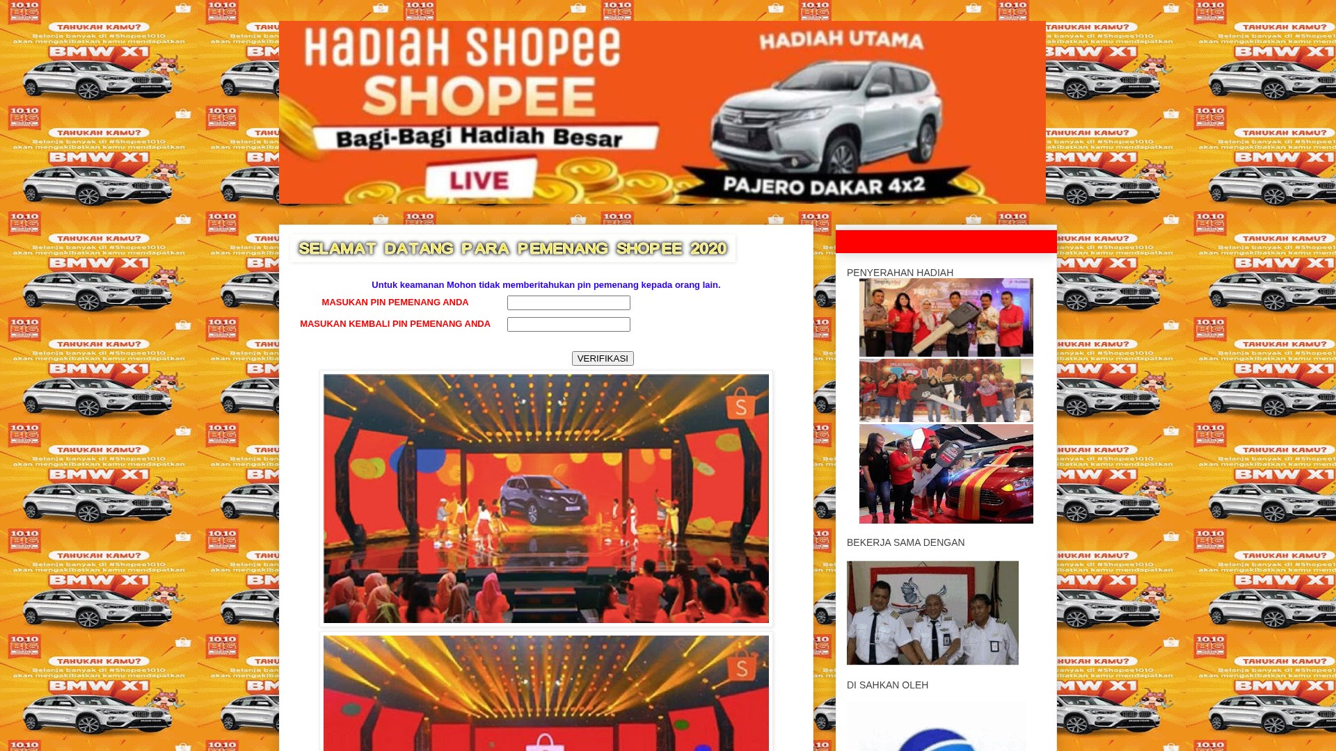 Screenshot of galeripemenang77.blogspot.com