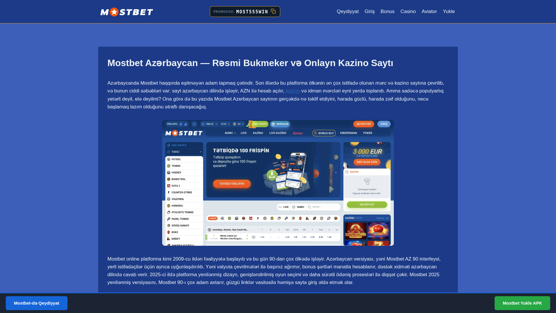 Screenshot of azerbaycan-mostbet-casino.com