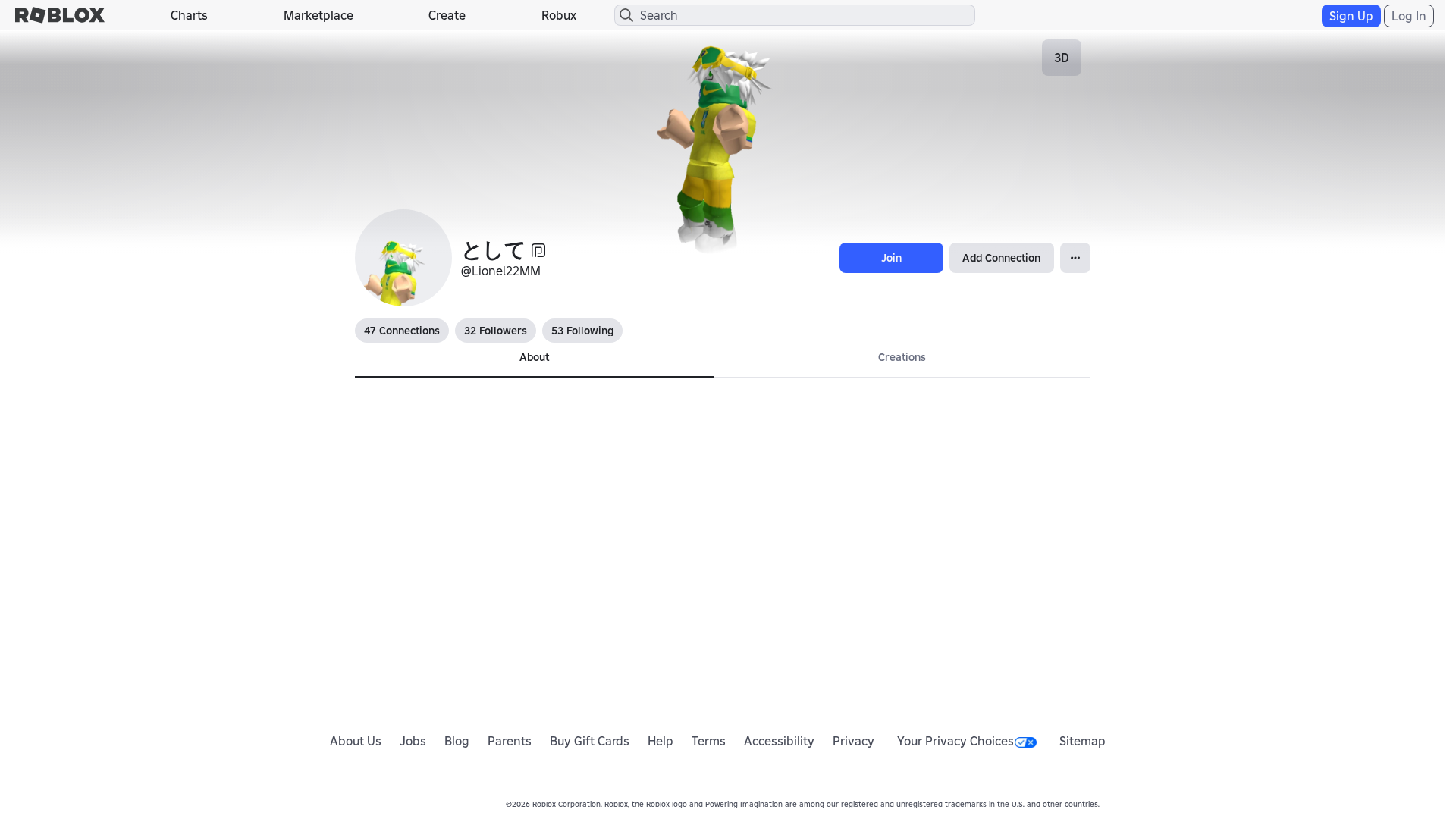 Screenshot of www.roblox.com.bi