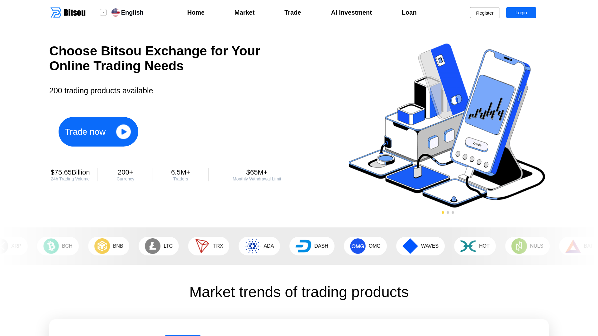 Screenshot of bitsoucx.com