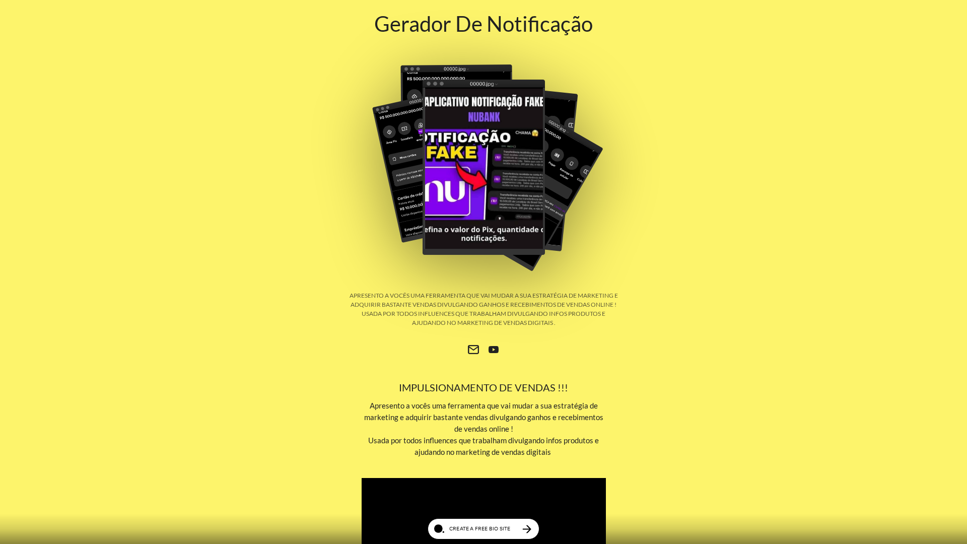 Screenshot of bio.site