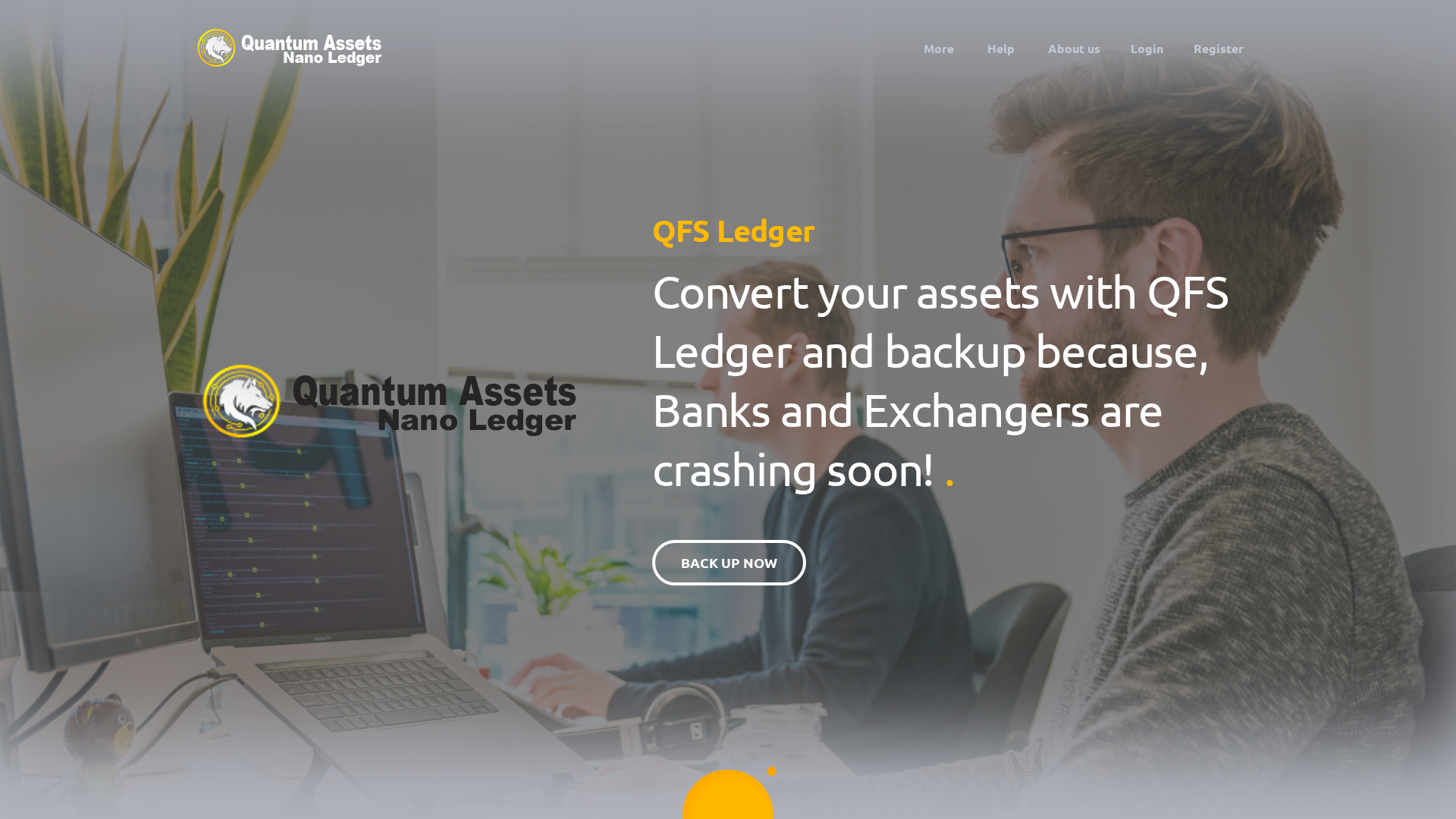 Screenshot of quantumnanoledgerltd.com
