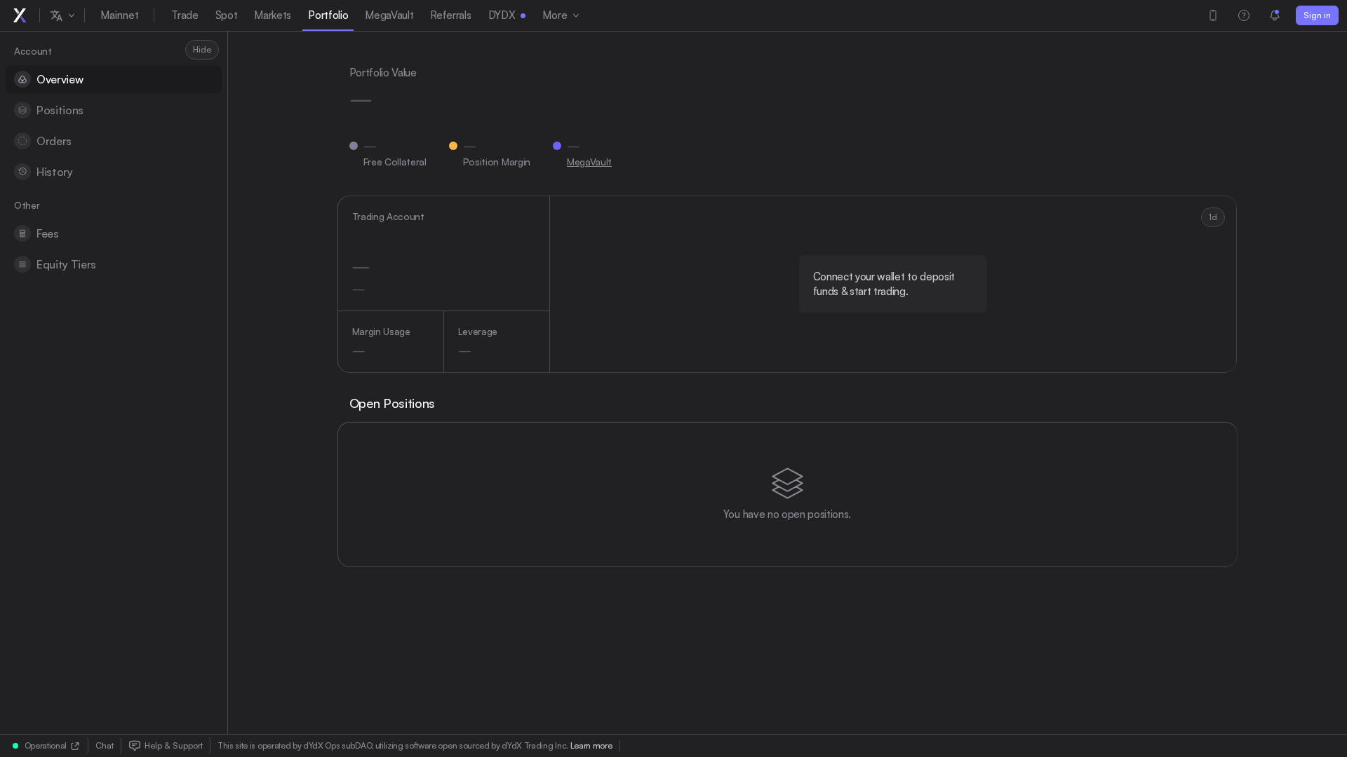 Screenshot of dydx.xyz-main.at
