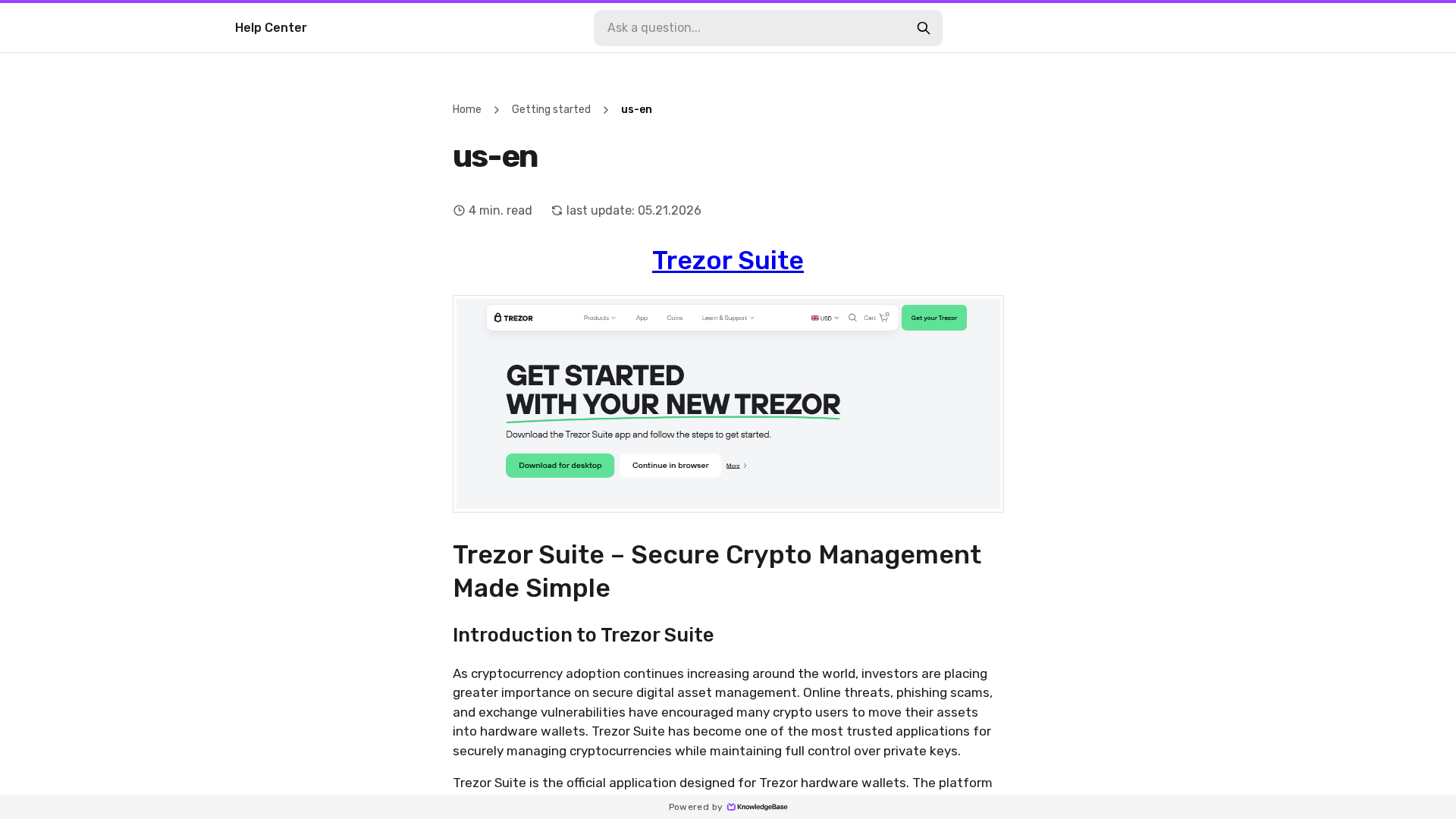 Trezor