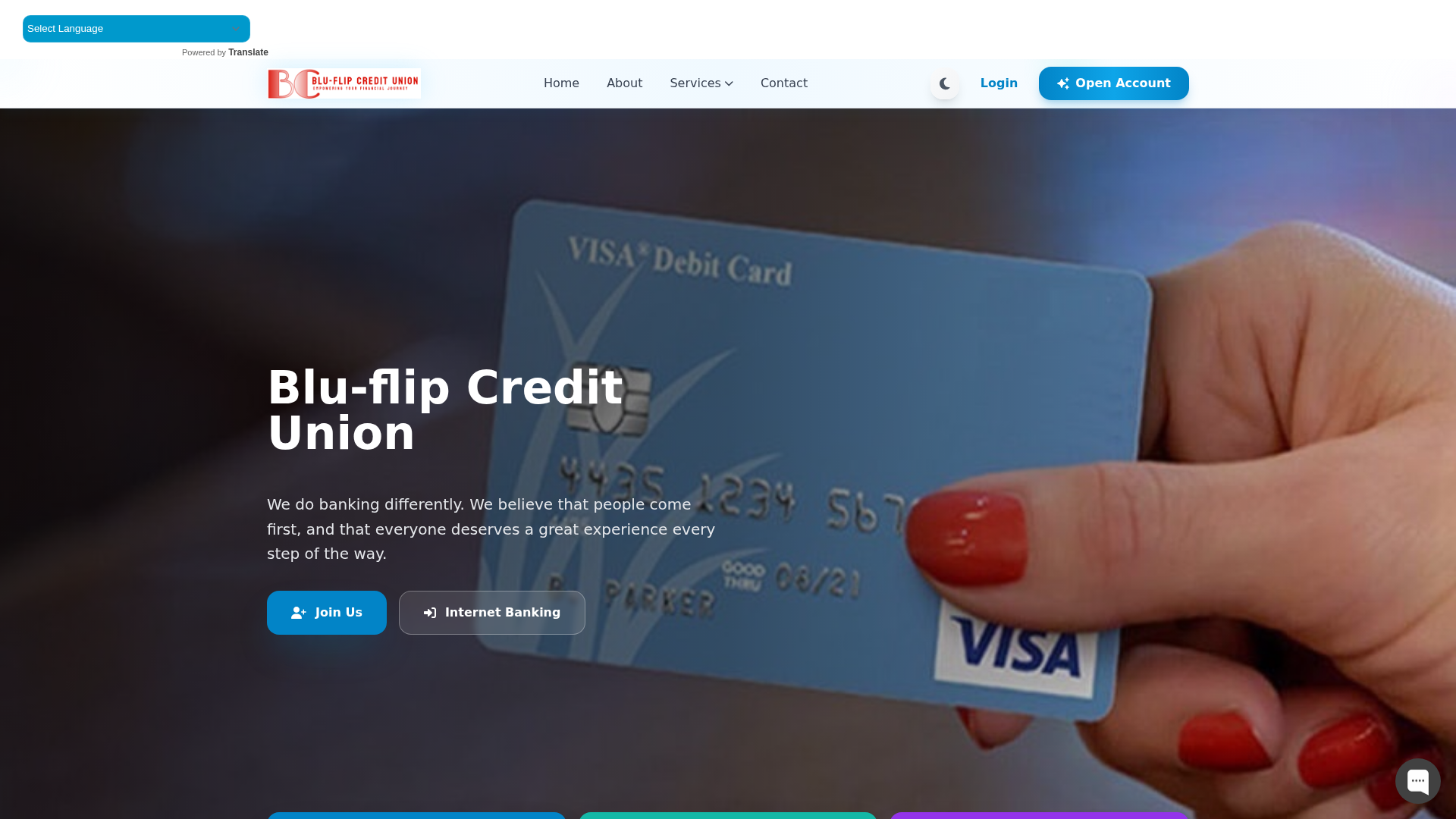 Screenshot of blu-flipcunion.com
