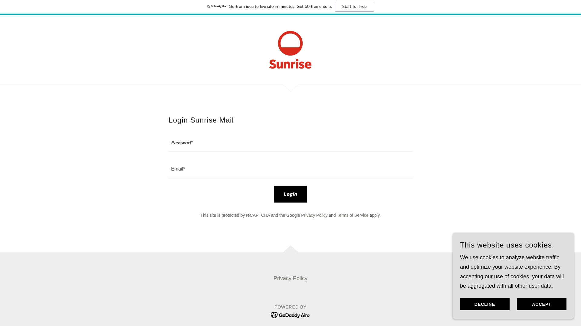 Screenshot of site-8nyp1joze.godaddysites.com