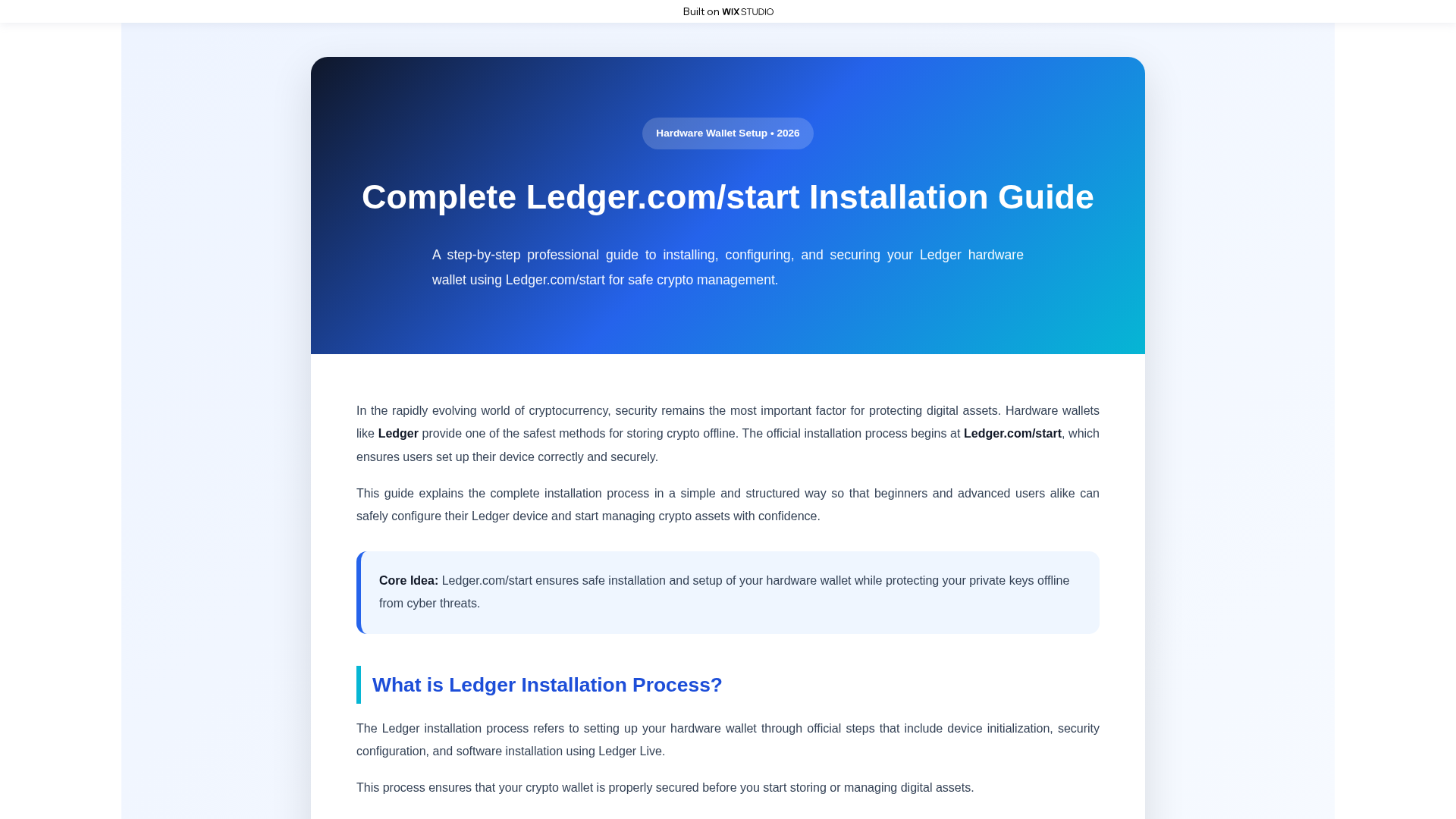Screenshot of start-en-ledgrecdn.wixstudio.com