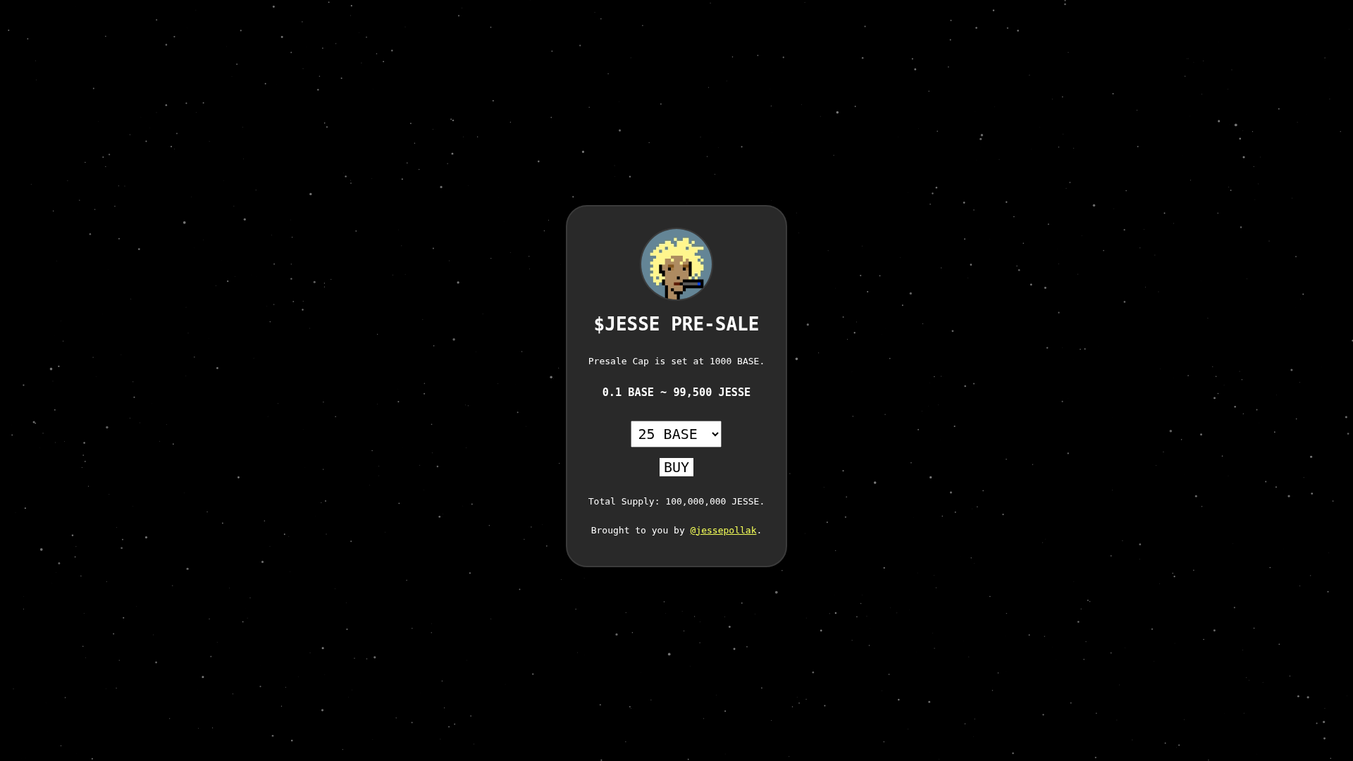 Screenshot of presales-jessepollak.pages.dev