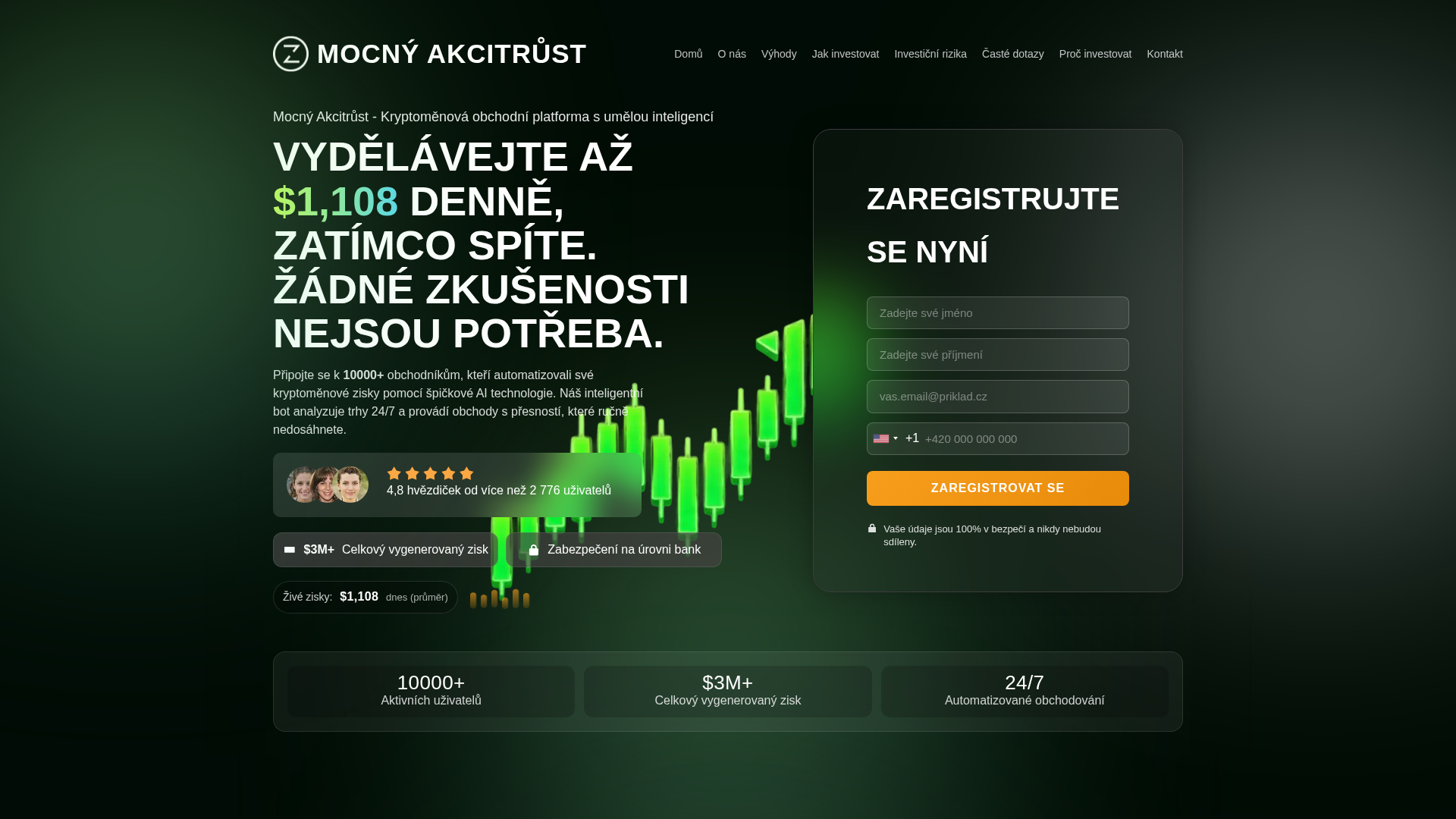 Screenshot of mocnyakcitrust.com