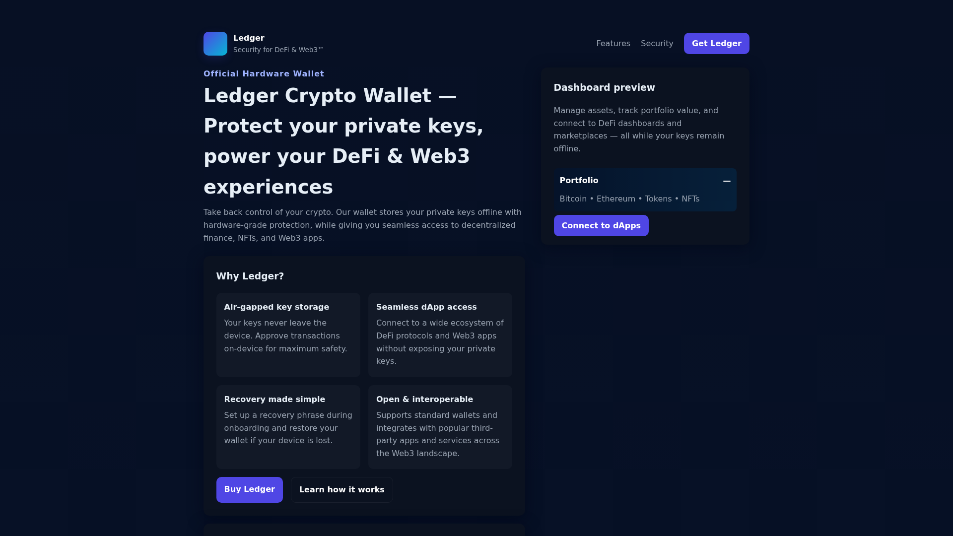 Screenshot of ldgr-walt.pages.dev