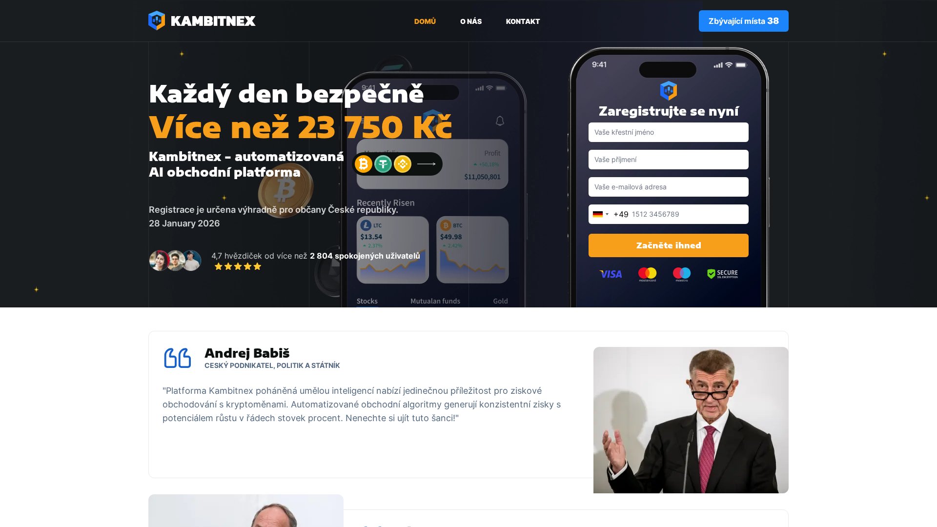 Screenshot of kambitnex.net