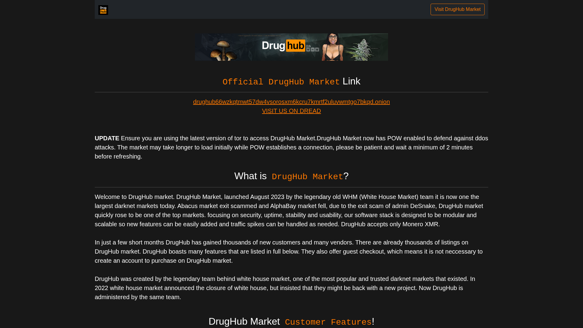 Screenshot of url-drughub.com