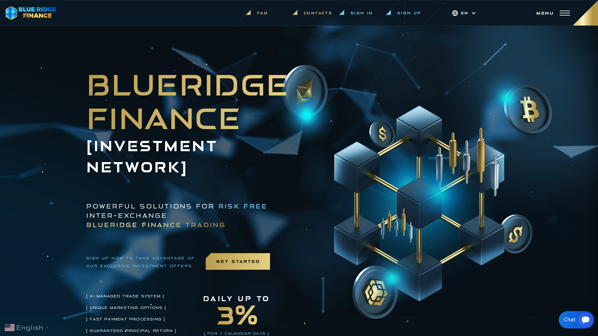 Screenshot of blueridgefinance.org