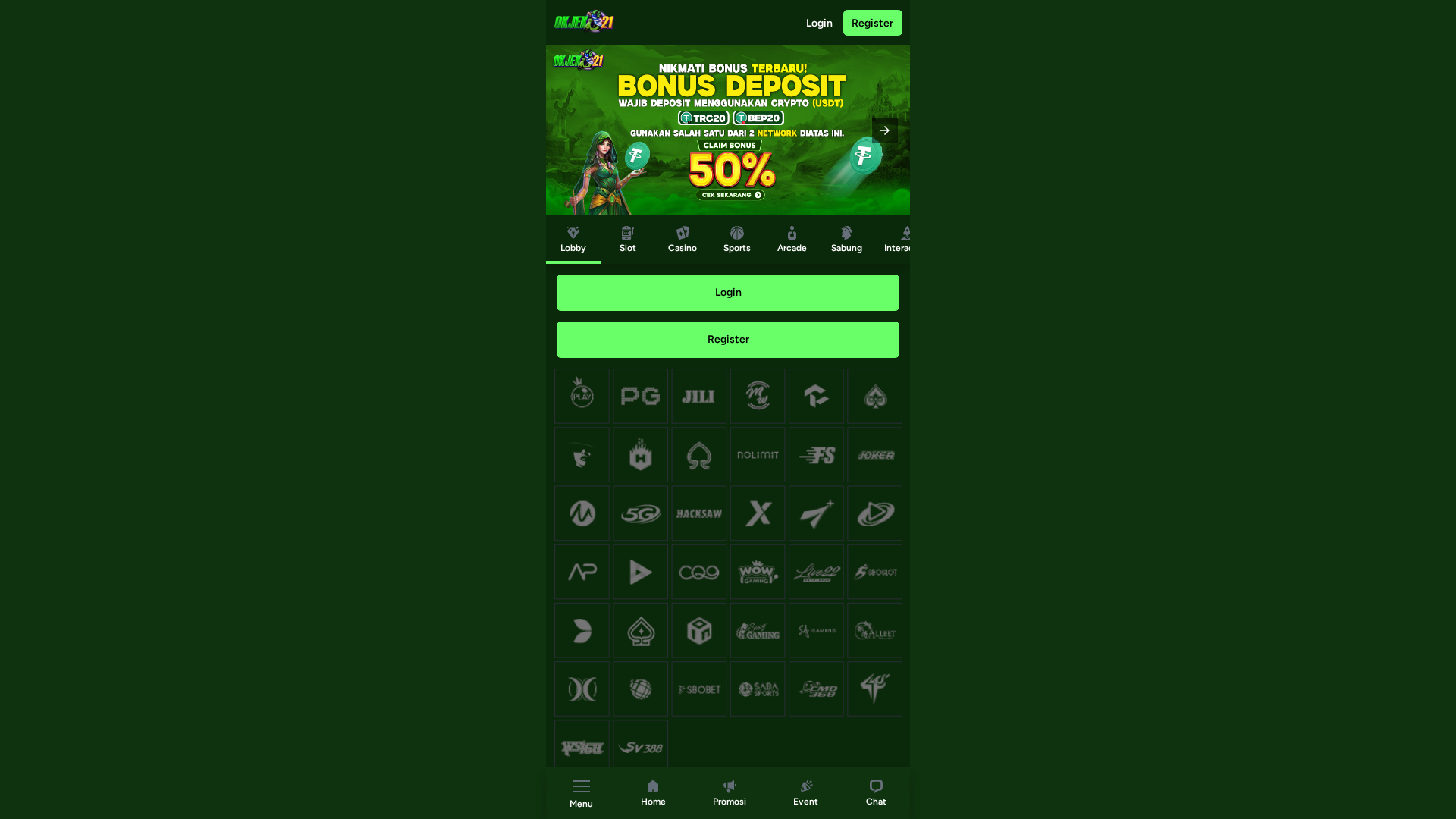 Screenshot of okjekampsss.com