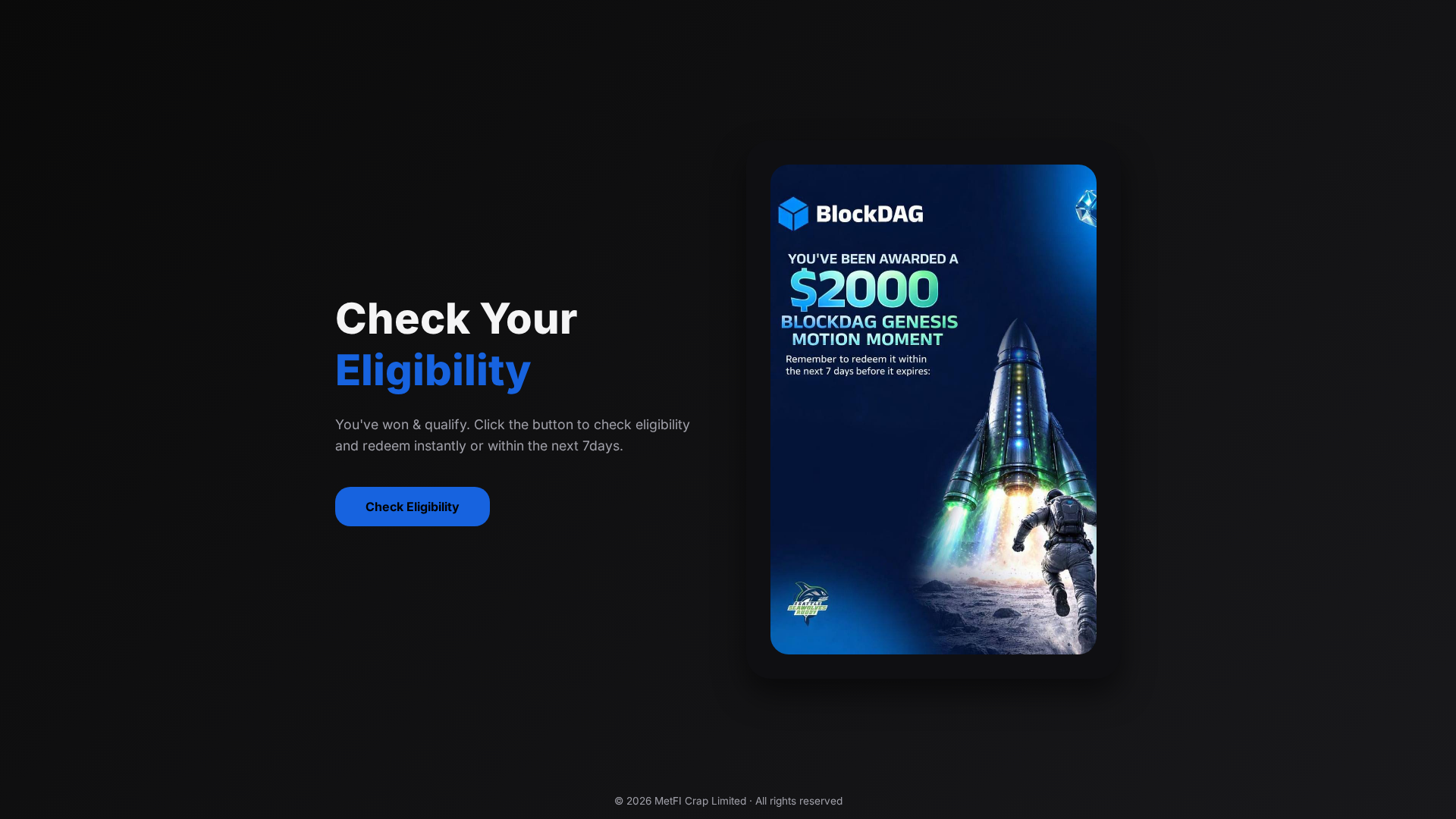 Screenshot of claimbdagtoken.netlify.app