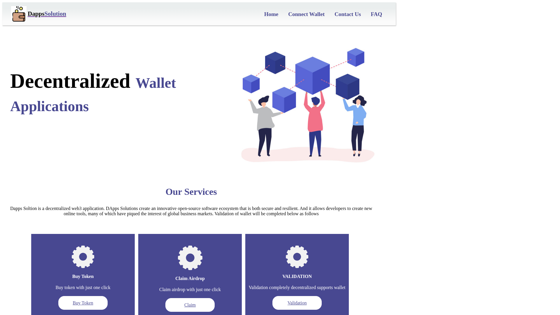 Screenshot of dappsconnect-3ch.pages.dev