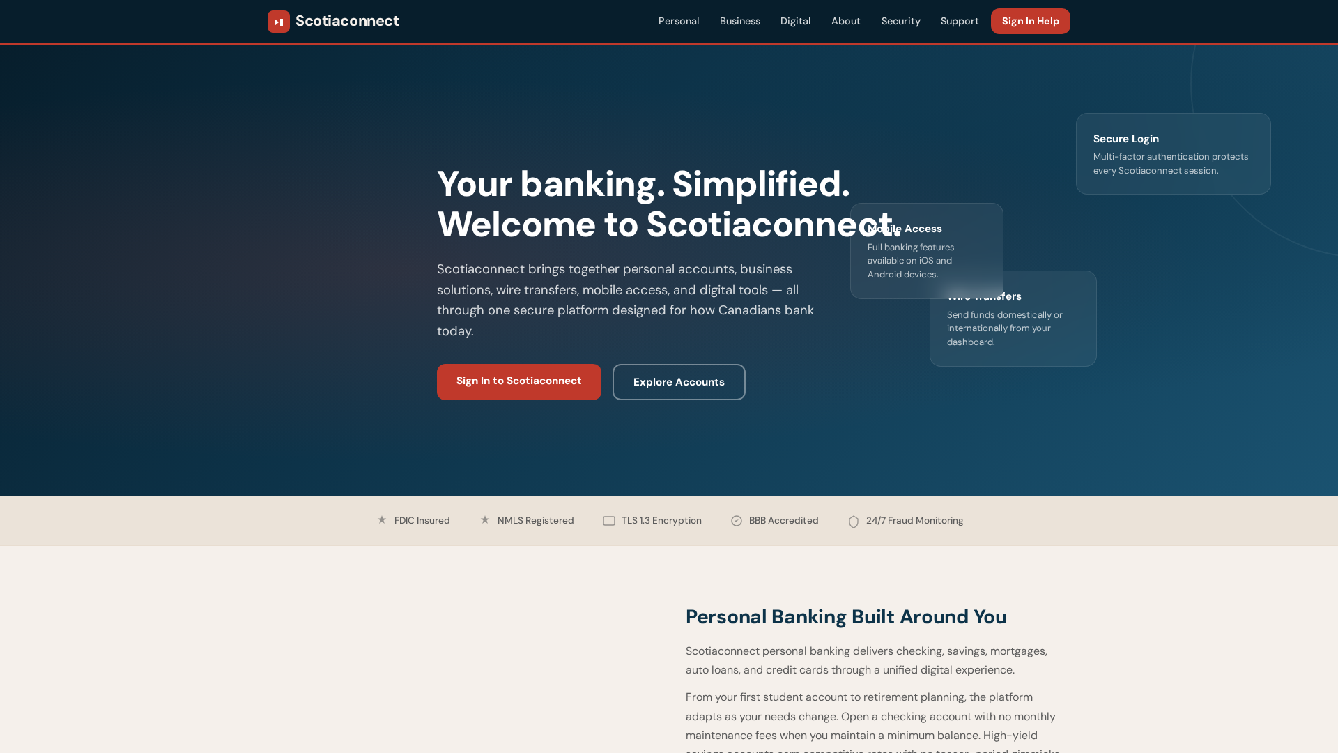 Screenshot of s-connect.gr.com